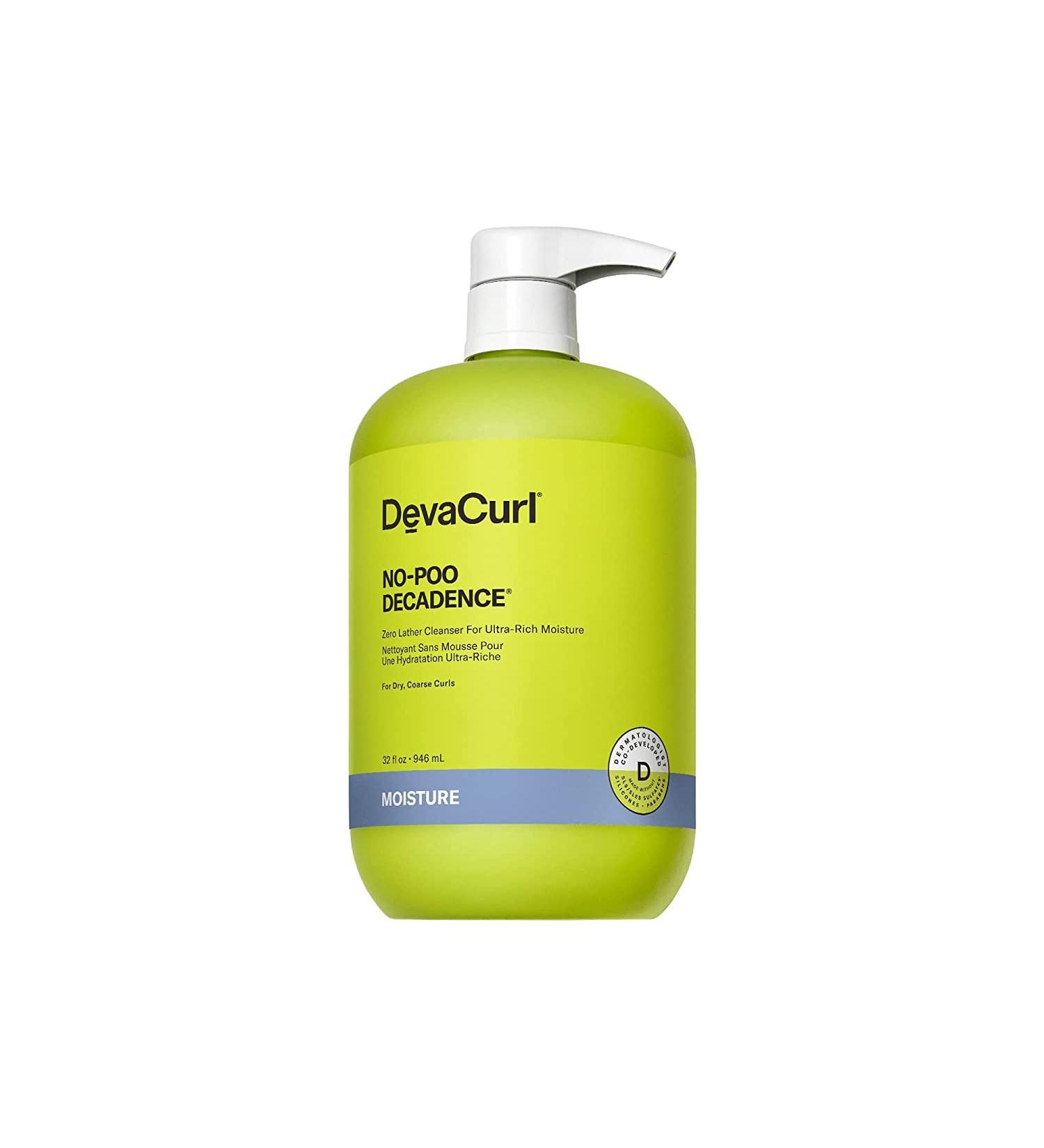 DevaCurl No-Poo Decadence Cleanser - Ultra-Rich Moisture for All Curl Types | 32 fl oz - Buy Online on GoSupps.com
