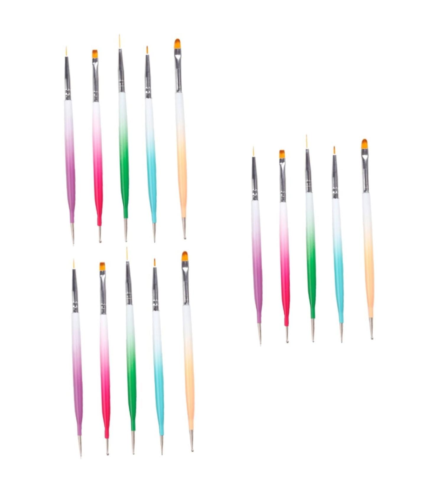 minkissy 3 Sets Nail Pen Manicure Abs Painting Pen - Buy Online on GoSupps.com