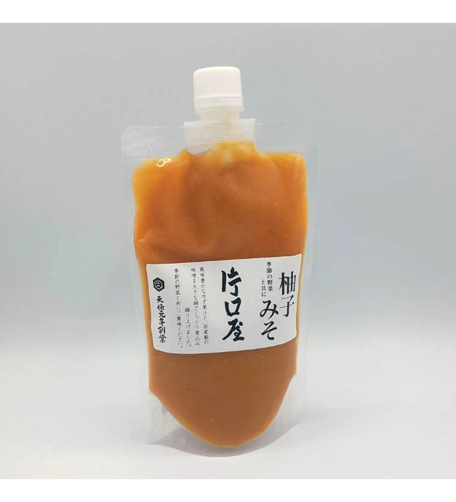 Yuzu Miso 300g Pouch Stand pack (Japanese Citrus Yuzu-Flavoured Fermented Soybean Paste) from Toyama Pref. JAPAN - Buy Online on GoSupps.com