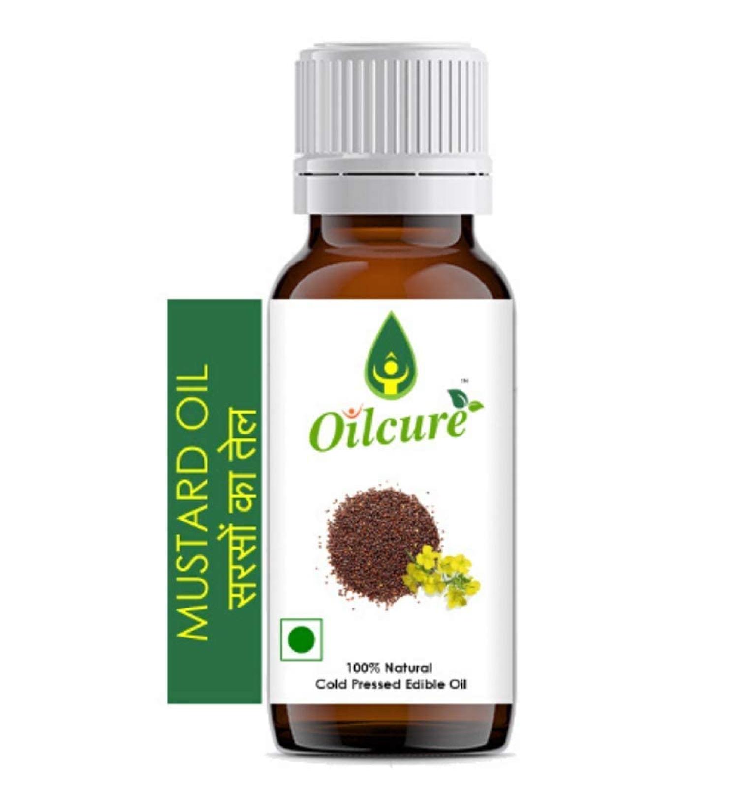  AOZA AOZA Oilcure Cold-Pressed Mustard Oil 100 ml - Buy Online on GoSupps.com