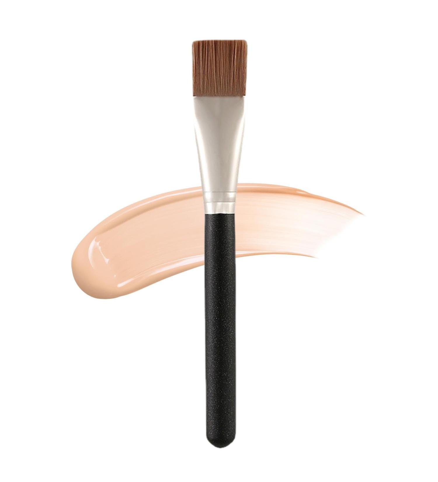 Chrox Flat Brush Makeup - Best Flat Foundation Brushes for Liquid & Cream | Comfortable Angled Brush for Highlighter & Concealer - Buy Online on GoSupps.com