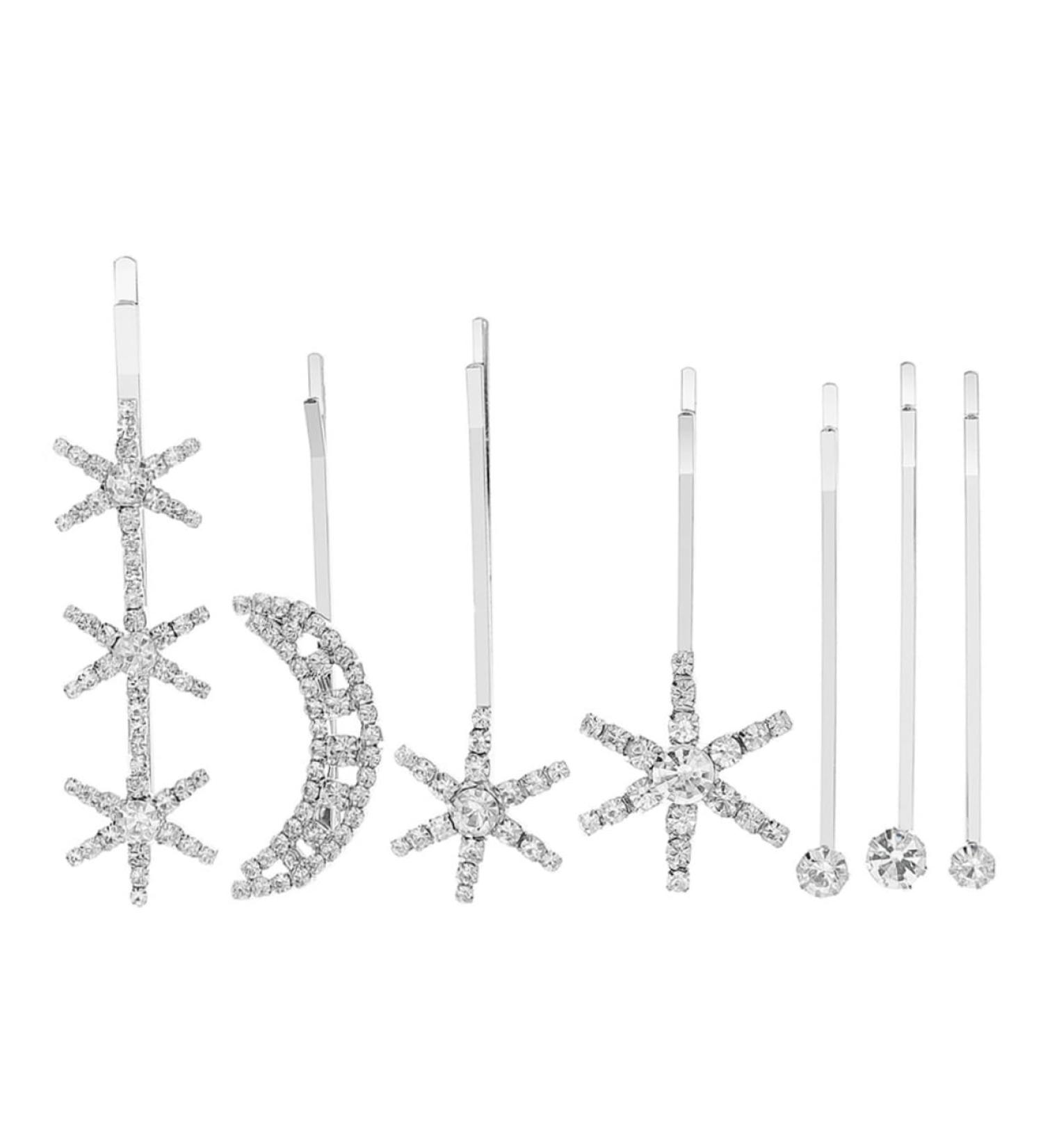 Didiseaon 1 Set Fringe Bobby Pin Girl Hair Clips Hair Jewels for Women Womens Hair Clips Star Hair Clips Barrettes for Women Wedding Hair Clip Rhinestone The Side Issue Card - Buy Online on GoSupps.com