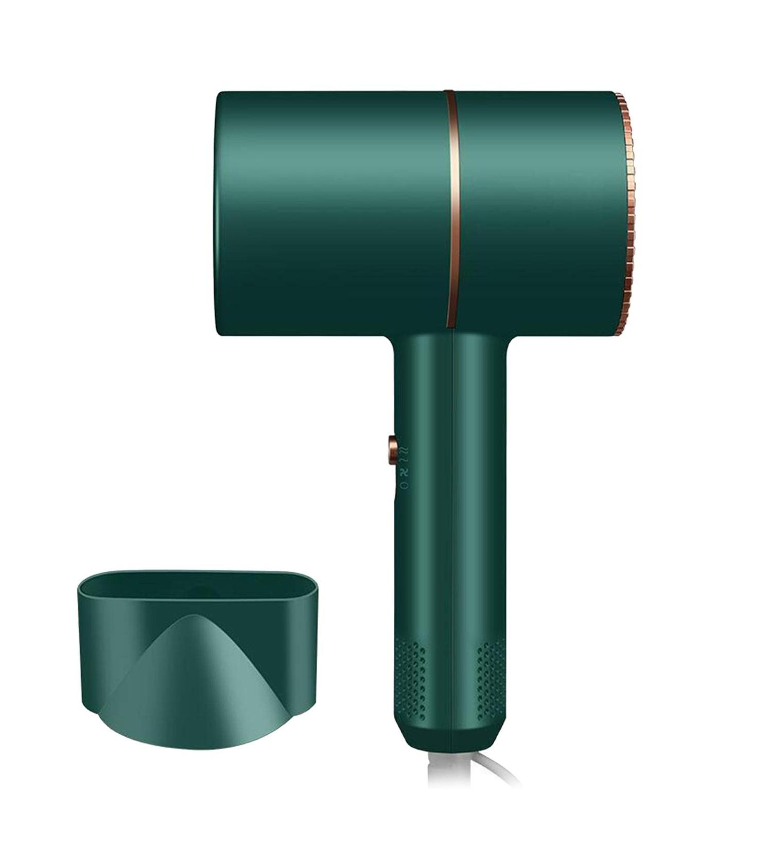 barenx barenx Hammer Hair Dryer Constant Temperature Fast Drying Blow Dryer 3 Gears Hot & Cold Wind for Home Travel US Plug - Green - Buy Online on GoSupps.com