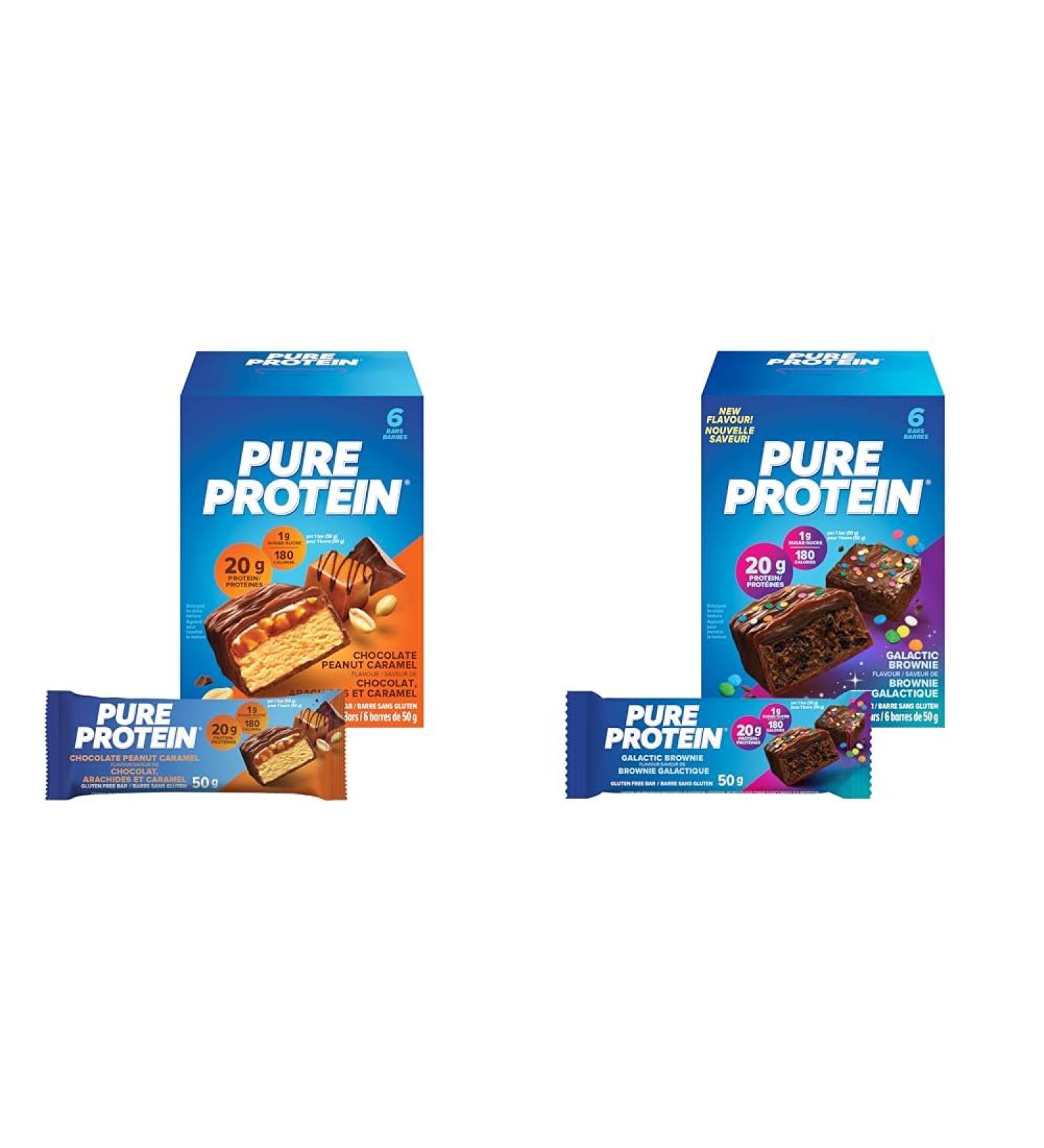 Pure Protein Bars - Nutritious Gluten Free protein bar & Bars - Nutritious Gluten Free protein bar - Buy Online on GoSupps.com