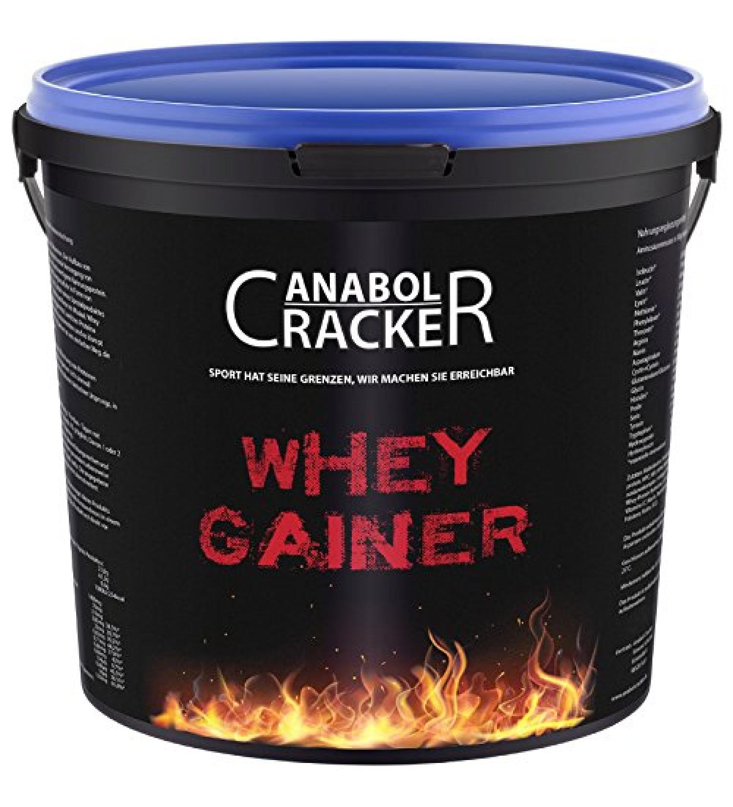 Whey Gainer Protein 100% pure hardgainer 3000g bucket vitamins amino acids protein powder (3Kg strawberry)