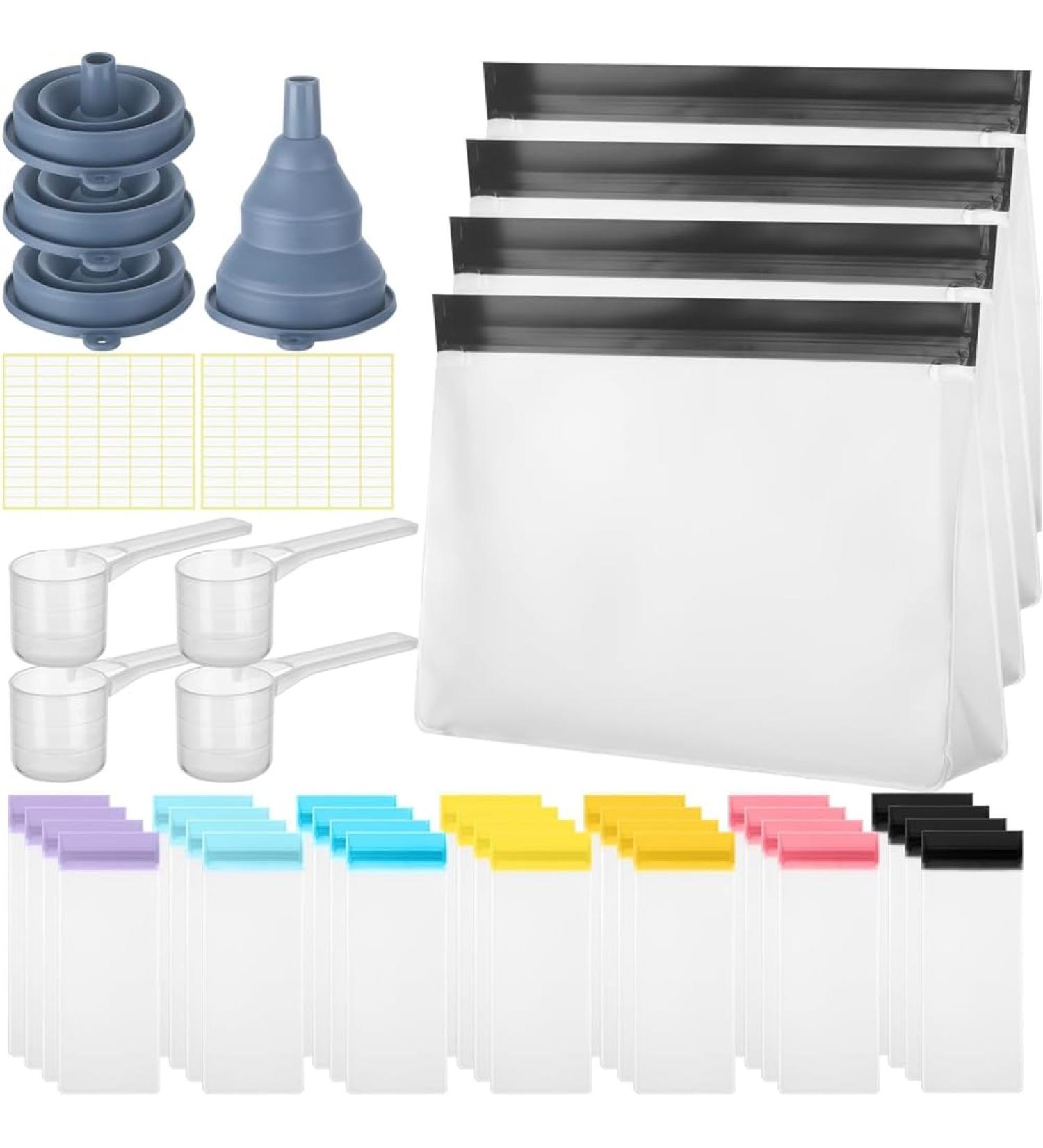 Ensemble de Sachets de Voyage R utilisables pour Poudre de Prot ine en Dose Zipp s Organisateur Portable pour Le Stockage de Suppl ments. - Buy Online on GoSupps.com