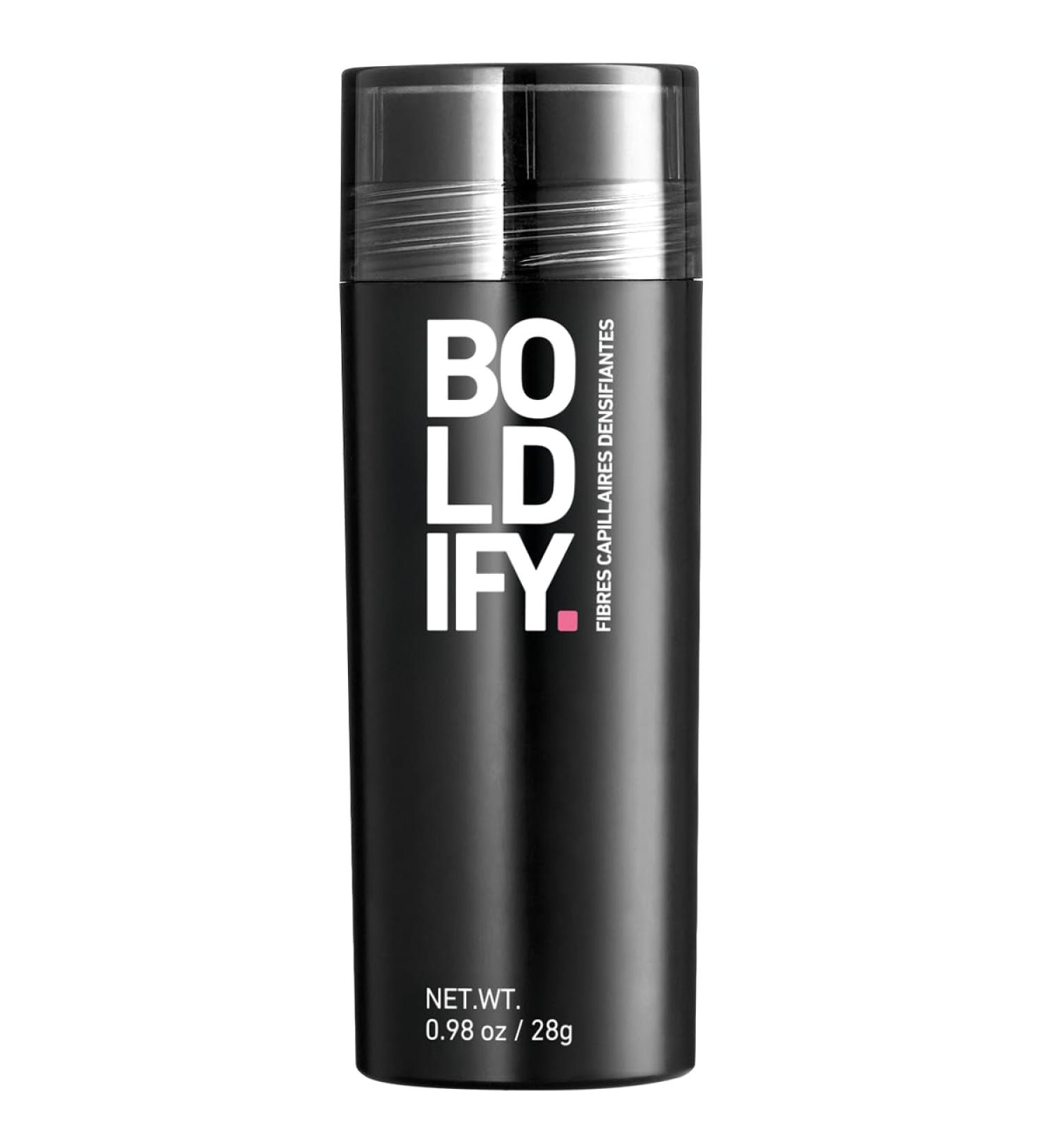 BOLDIFY Fibres Capillaires Naturelles - 28g - Poudre Densifiante Masque la Perte de Cheveux en 15s Pour Hommes et Femmes (Gris) 28 g (Lot de 1) Gris - Buy Online on GoSupps.com