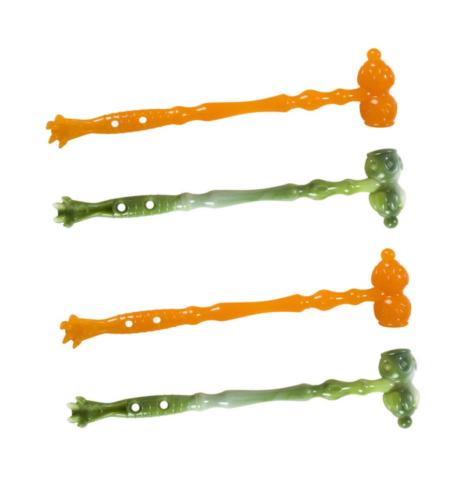 Coheali Tool Neck Massage Device - 4PC Calabash Pumpkin Handheld Massagers & Multi-Purpose Back Scratchers | International Shipping Available - Buy Online on GoSupps.com