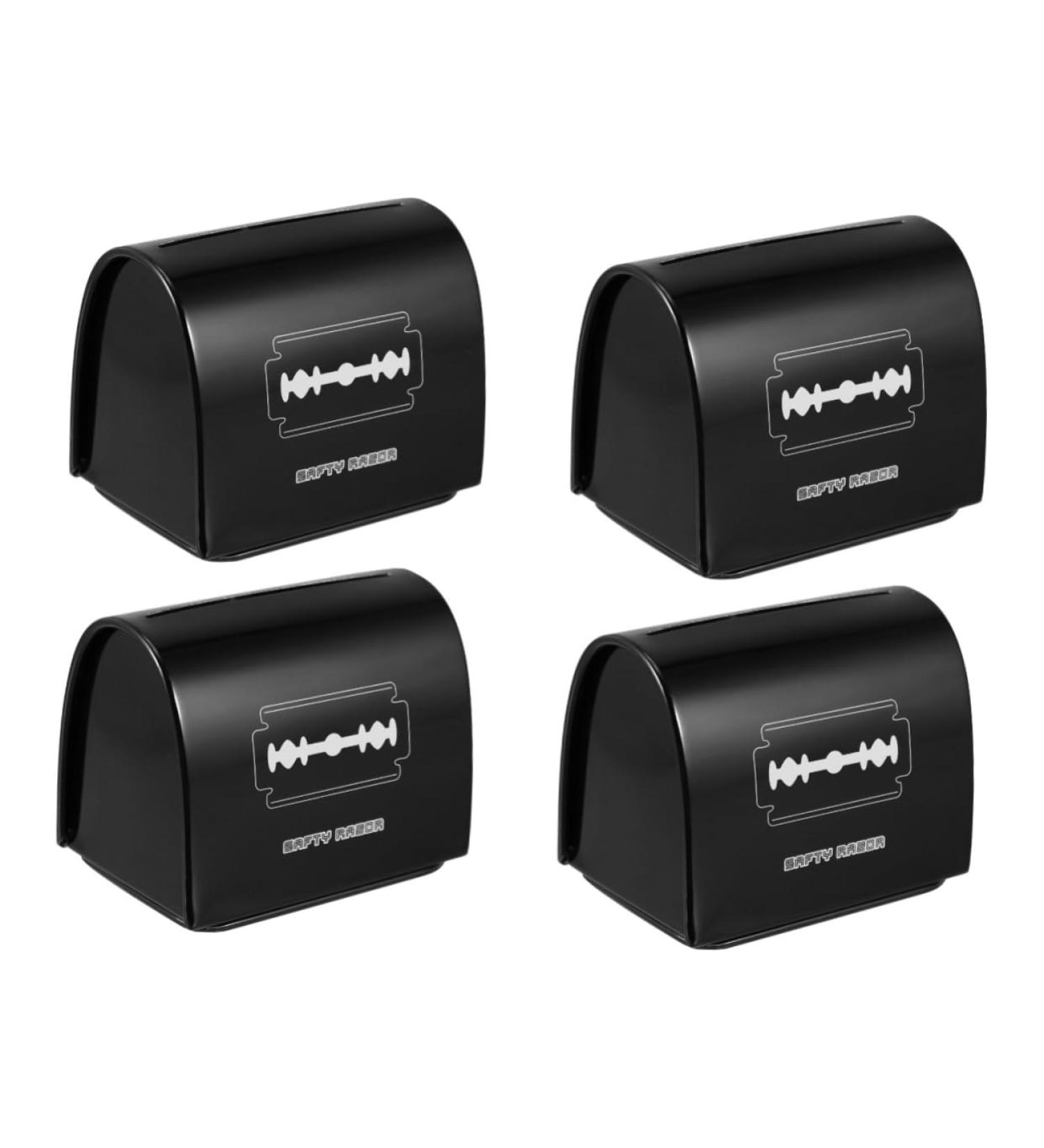 Beaupretty 4-Piece Razor Disposal Travel Containers - Portable Sharp Object Storage Box for Travel | Iron Man Alien Design - Buy Online on GoSupps.com