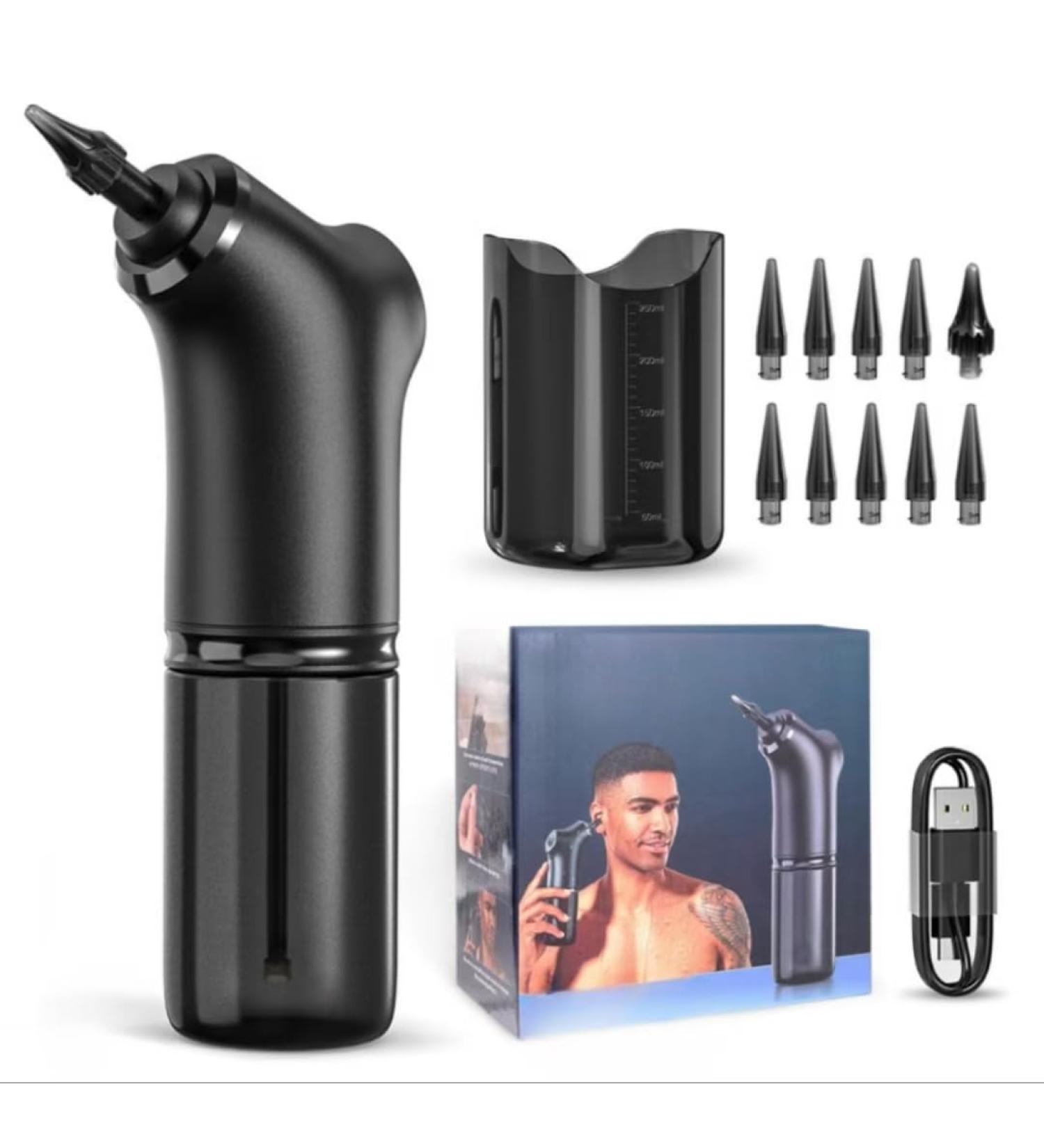 Buy Portable Electric Ear Wax Removal Kit - 10 Nozzles for Effective Ear Cleaning | International Shipping - Buy Online on GoSupps.com