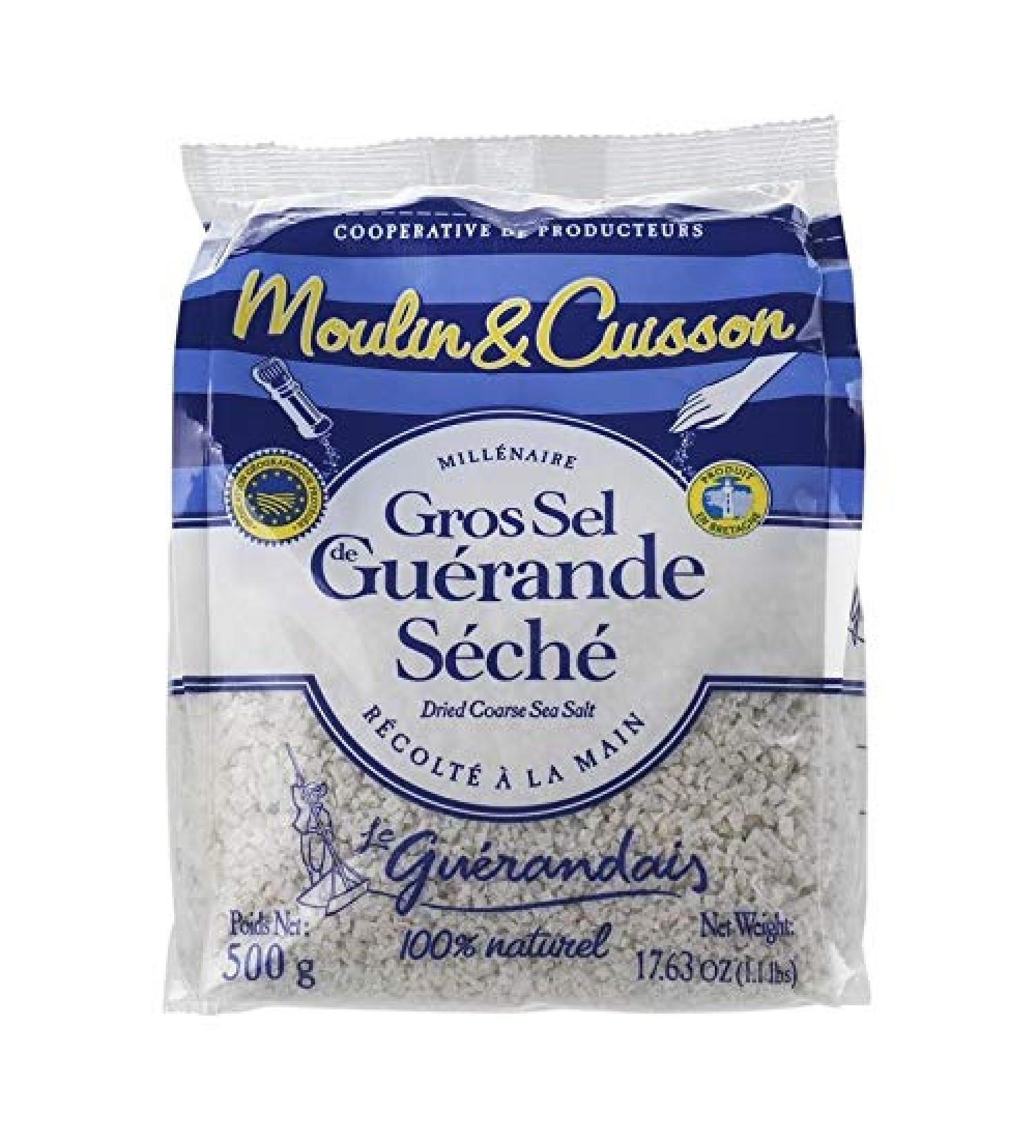 Le Guerandais Coarse Special Dried Salt Mill Sachet 500g (Pack of 4) | Best Deal