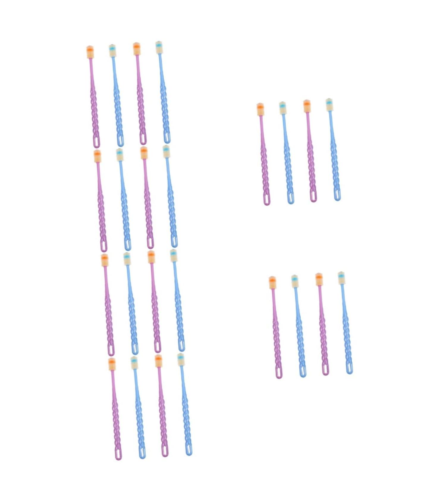 Minkissy 24 Pack Soft Bristle Kids Toothbrushes - Baby Oral Care Brush with Fur Handle | Toddler Tooth Cleaning Solution - Buy Online on GoSupps.com