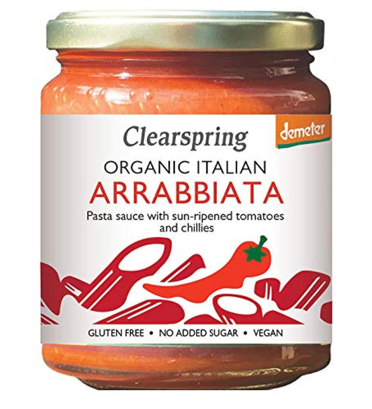 Clearspring Demeter Organic Italian Pasta Sauce (Arrabbiata Pasta Sauce 300g)