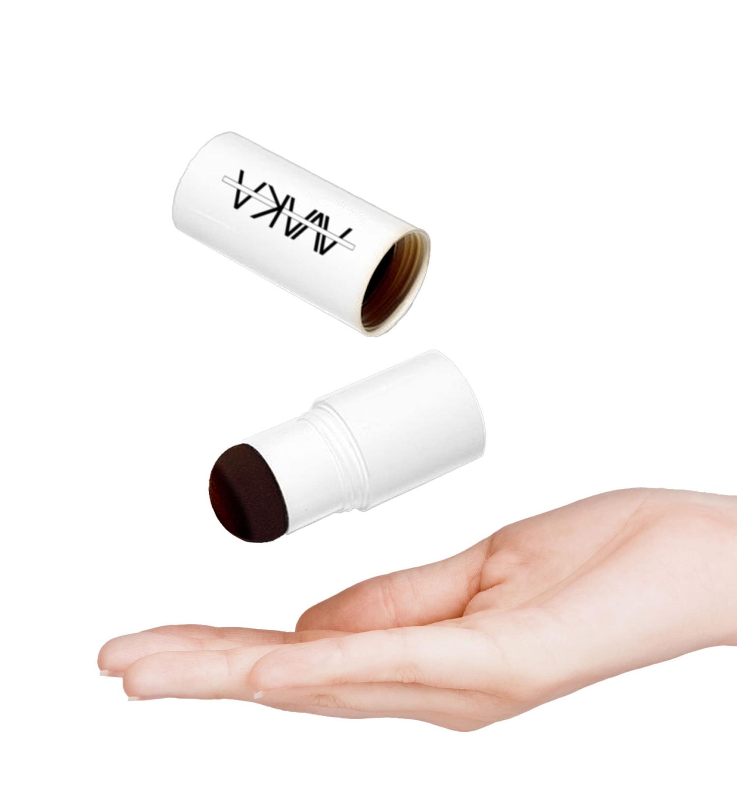 DARK BROWN Avaka Brow Stamp Refill - 1-Step Brow Stamp for Women & Men | Eyebrow Powder for Beard & Hairline - Buy Online on GoSupps.com