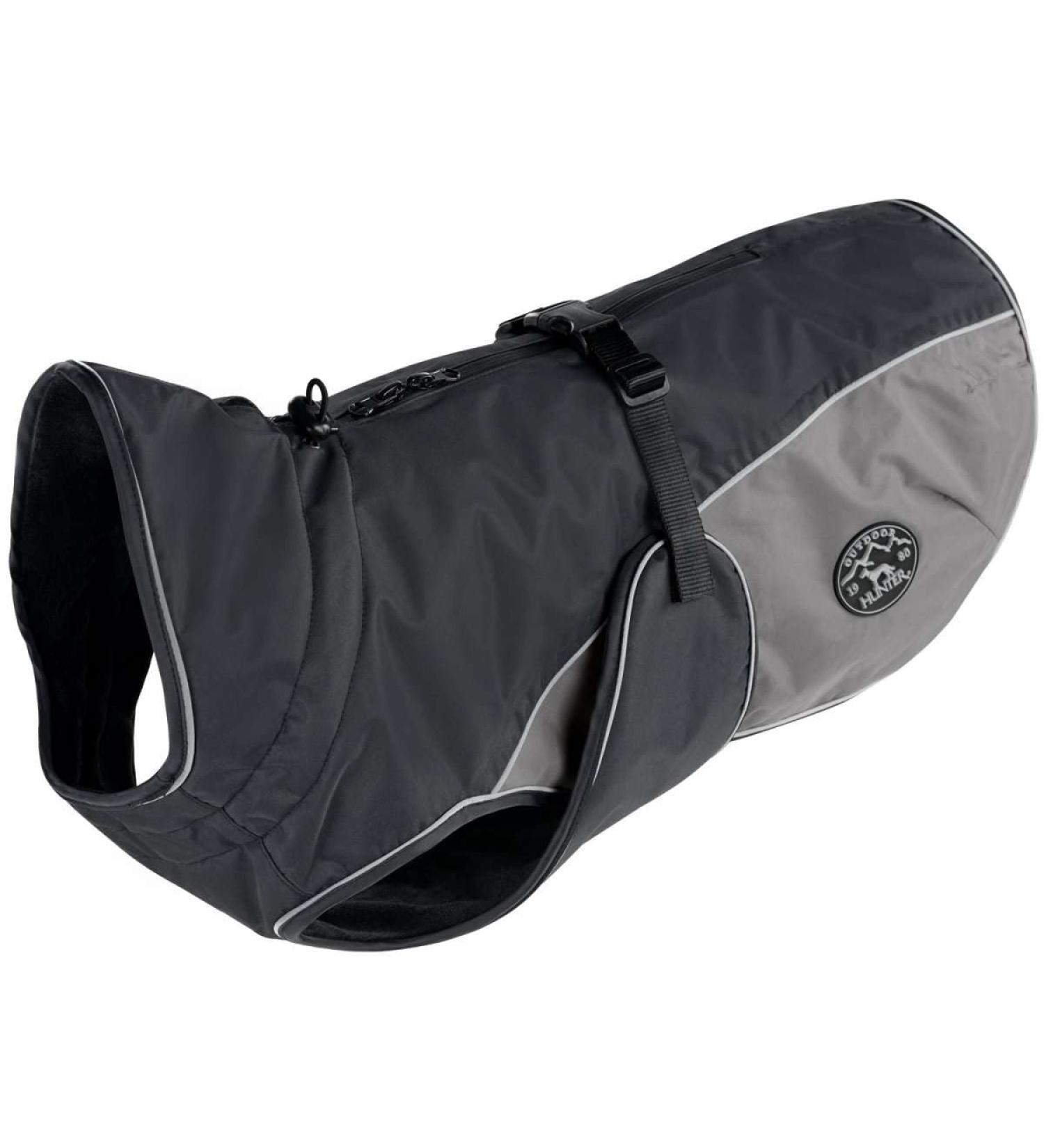 HUNTER Uppsala Cozy Dog Coat - Winter Water-Repellent Reflective | Size 30 | Anthracite/Grey - International Shipping Available - Buy Online on GoSupps.com