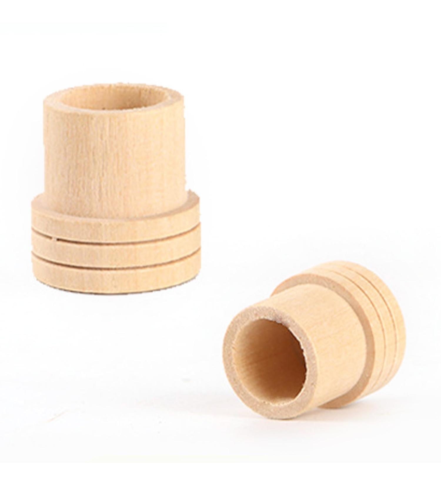 Moxa Stick with Wooden Base - Elegant & Portable Moxa Roll Eraser for Home Moxibustion - International Shipping Available - Buy Online on GoSupps.com