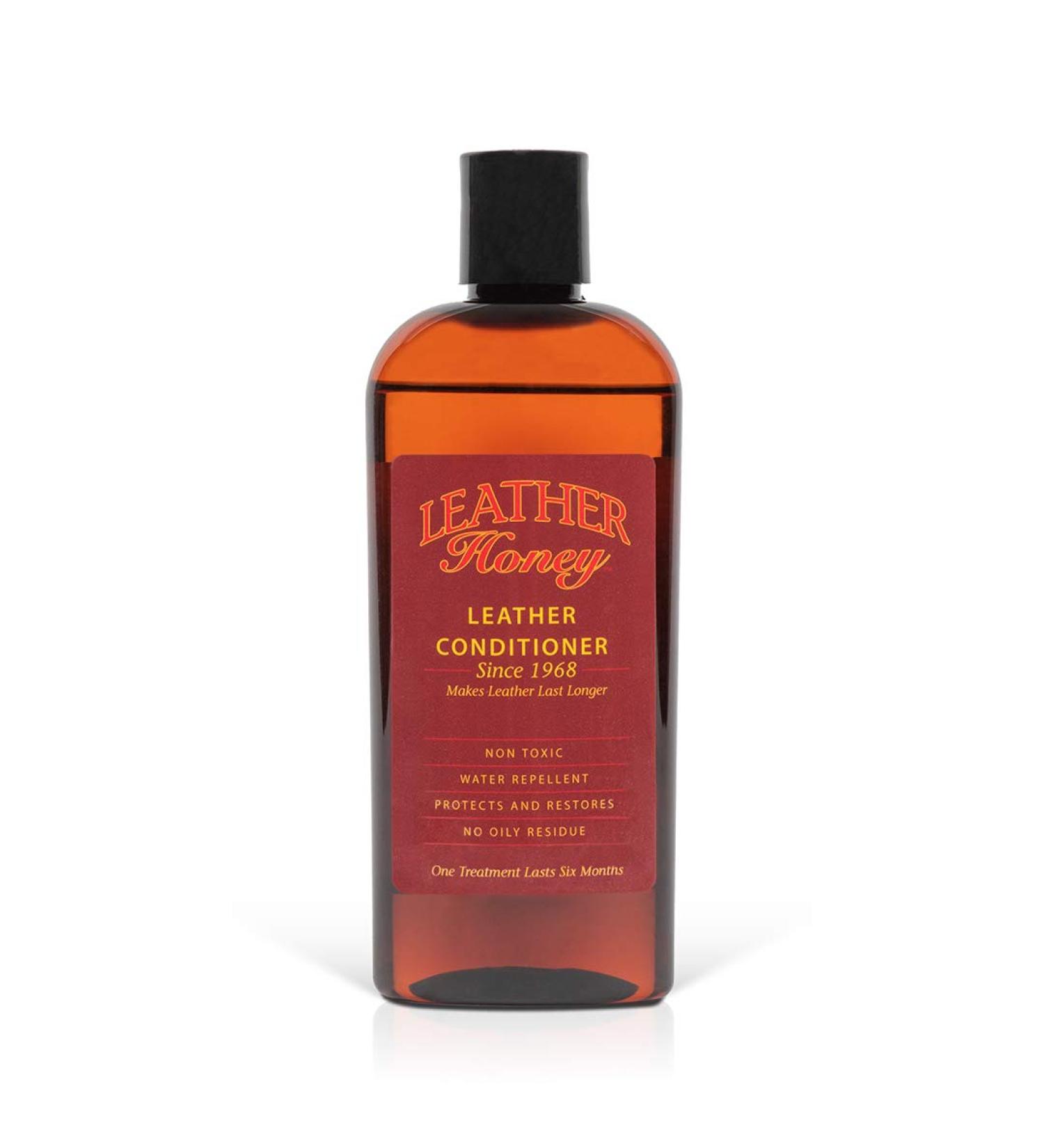 Leather Honey Leather Conditioner - Non-Toxic & Made in USA - 8 Fl Oz - For Leather Apparel, Furniture, Auto Interiors, Shoes, Bags & Accessories - Buy Online on GoSupps.com