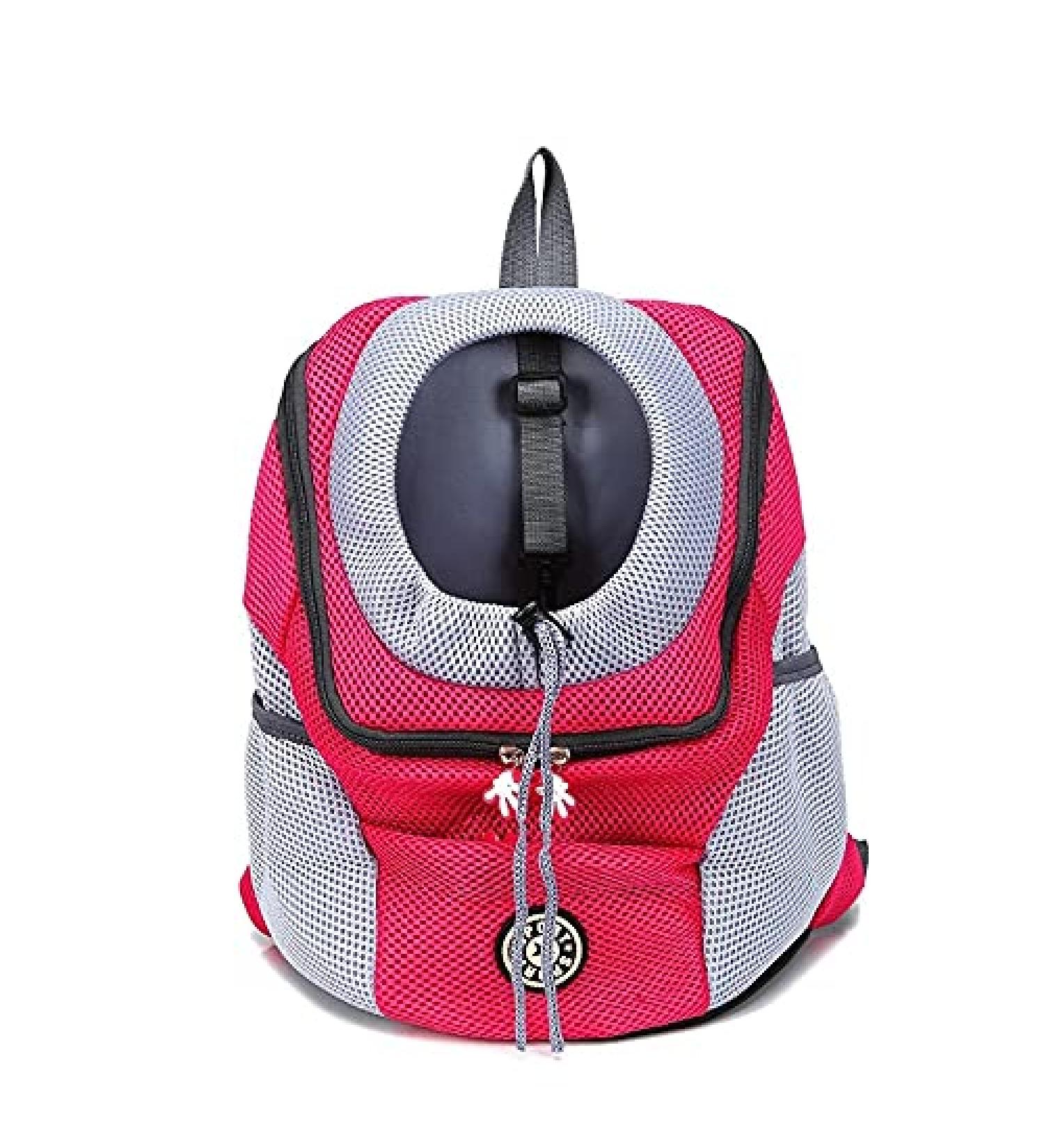 Buy SWZEC Hundeliebling Dog Backpack (M Red) - Stylish & Comfortable Pet Carrier for Travel | International Shipping Available - Buy Online on GoSupps.com
