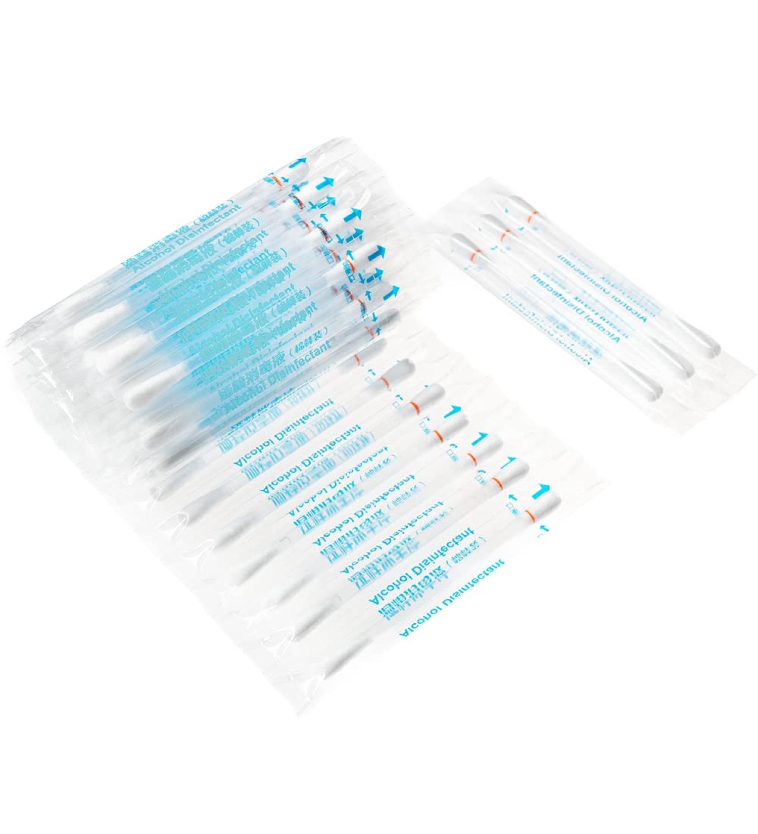 BOYULAN 100 Alcohol Swabs - Individually Wrapped Disposable First Aid Kit for Women, Men, Baby - Buy Online on GoSupps.com