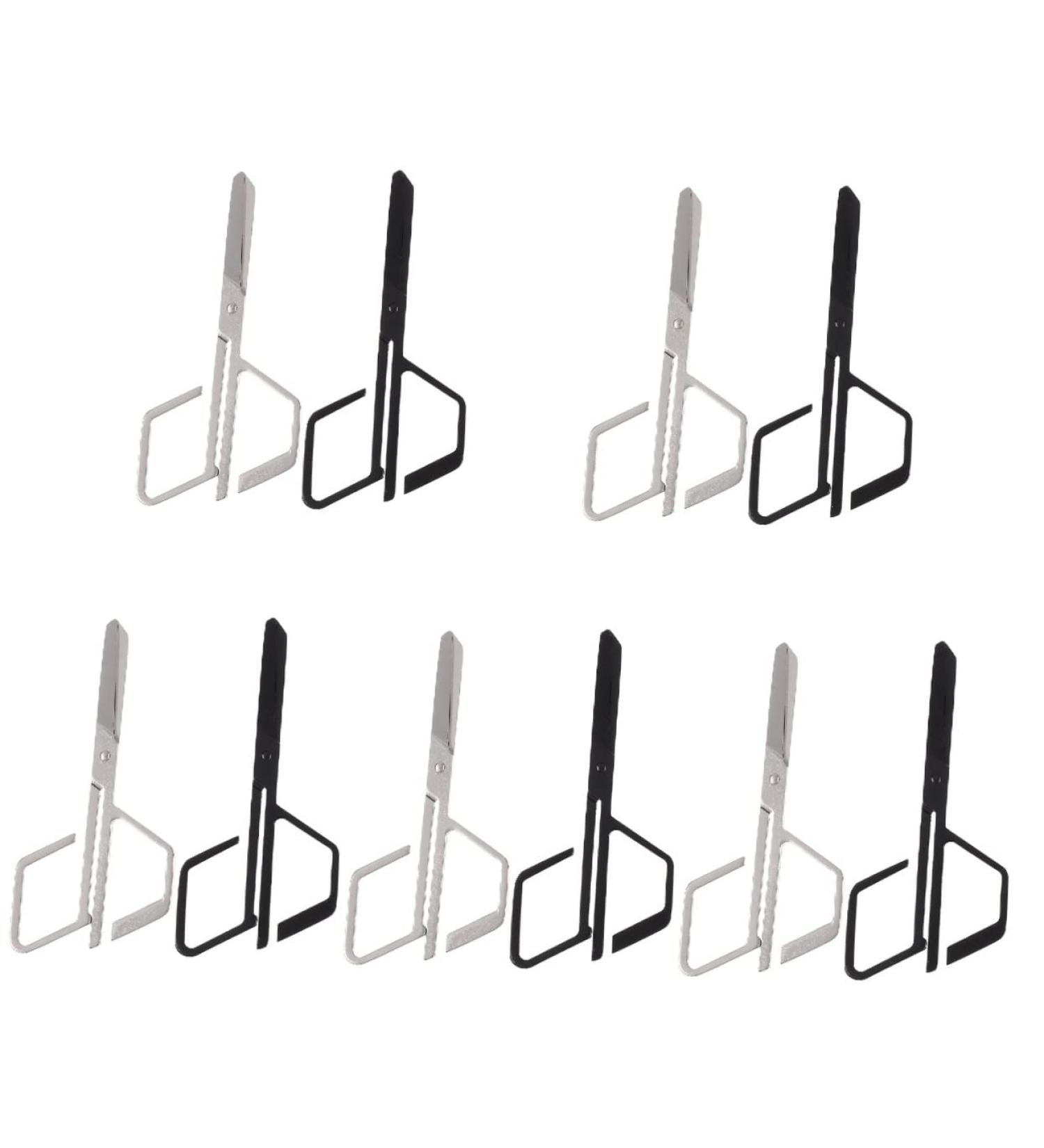 FRCOLOR 10 Pcs Hair Removal Kit - Nose Hair Trimmer Mustache Scissors & Eyebrow Trimmers for Men - Stainless Steel Grooming Tools - Buy Online on GoSupps.com