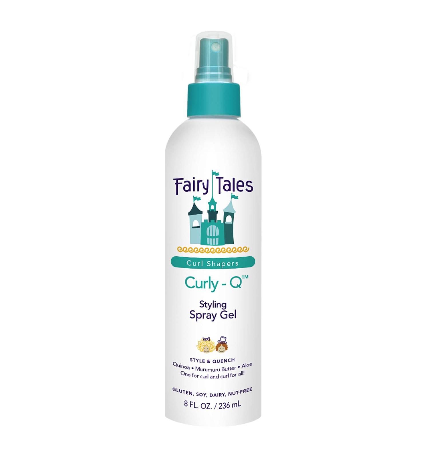 Fairy Tales Curly Q Kids Styling Spray Gel - Paraben & Sulfate Free - 8 oz - Buy Online on GoSupps.com