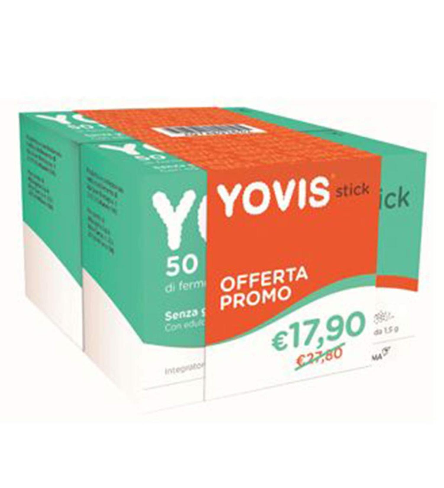 Duuous YOVIS STICK 10+10 BUNDLE PACK 20 SACHETS A FLORA BATTERY REBALANCE AID