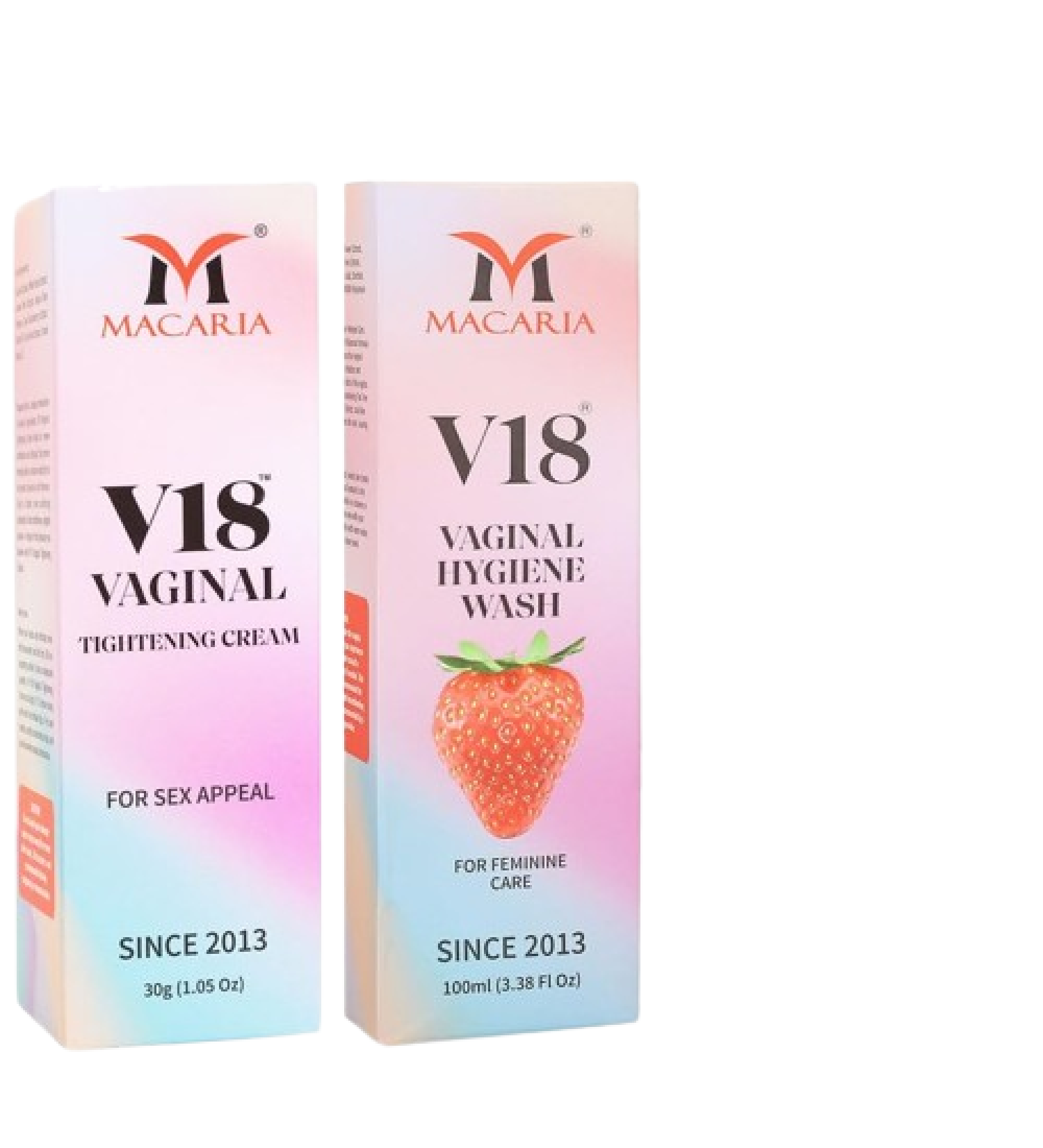 MACARIA V18 Virgin Vaginal Tightening Cream Gel & Hygiene Wash - Enhance Intimacy & Wellness for Women - Buy Online on GoSupps.com