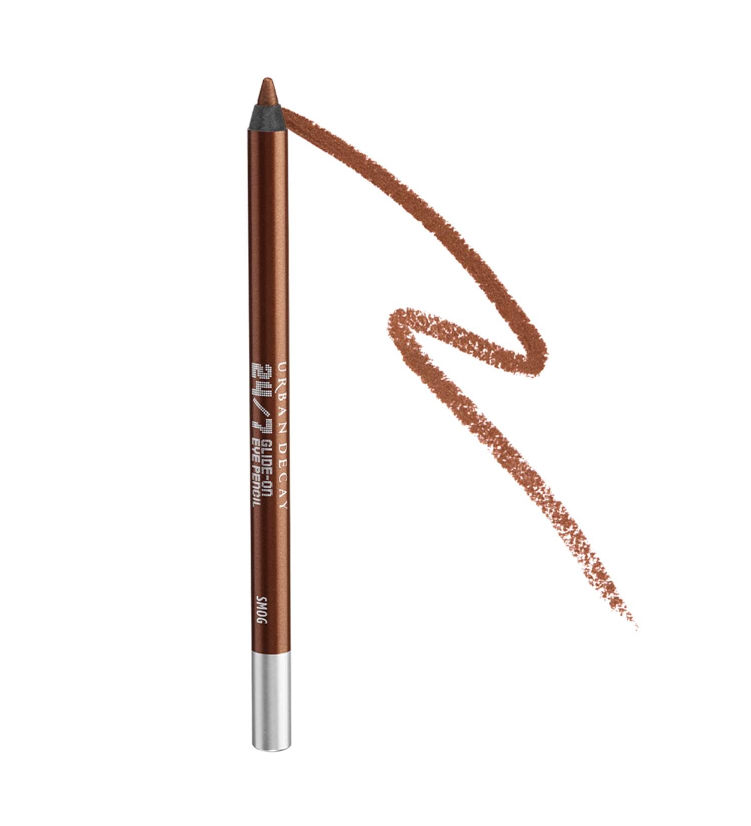 Urban Decay 24/7 Waterproof Eyeliner Pencil - Smudge-Proof, 16HR Wear - Smog (Copper Shimmer) - Buy Online on GoSupps.com