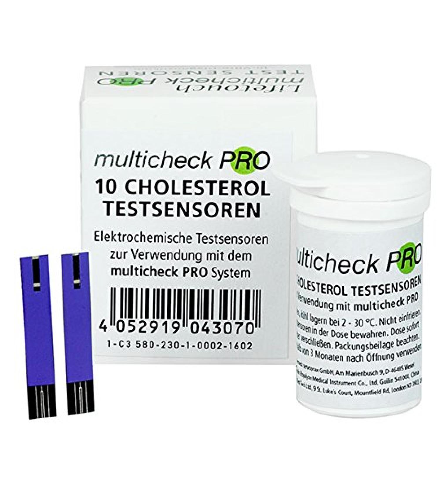 Lifetouch C3 580 cholesterol sensors