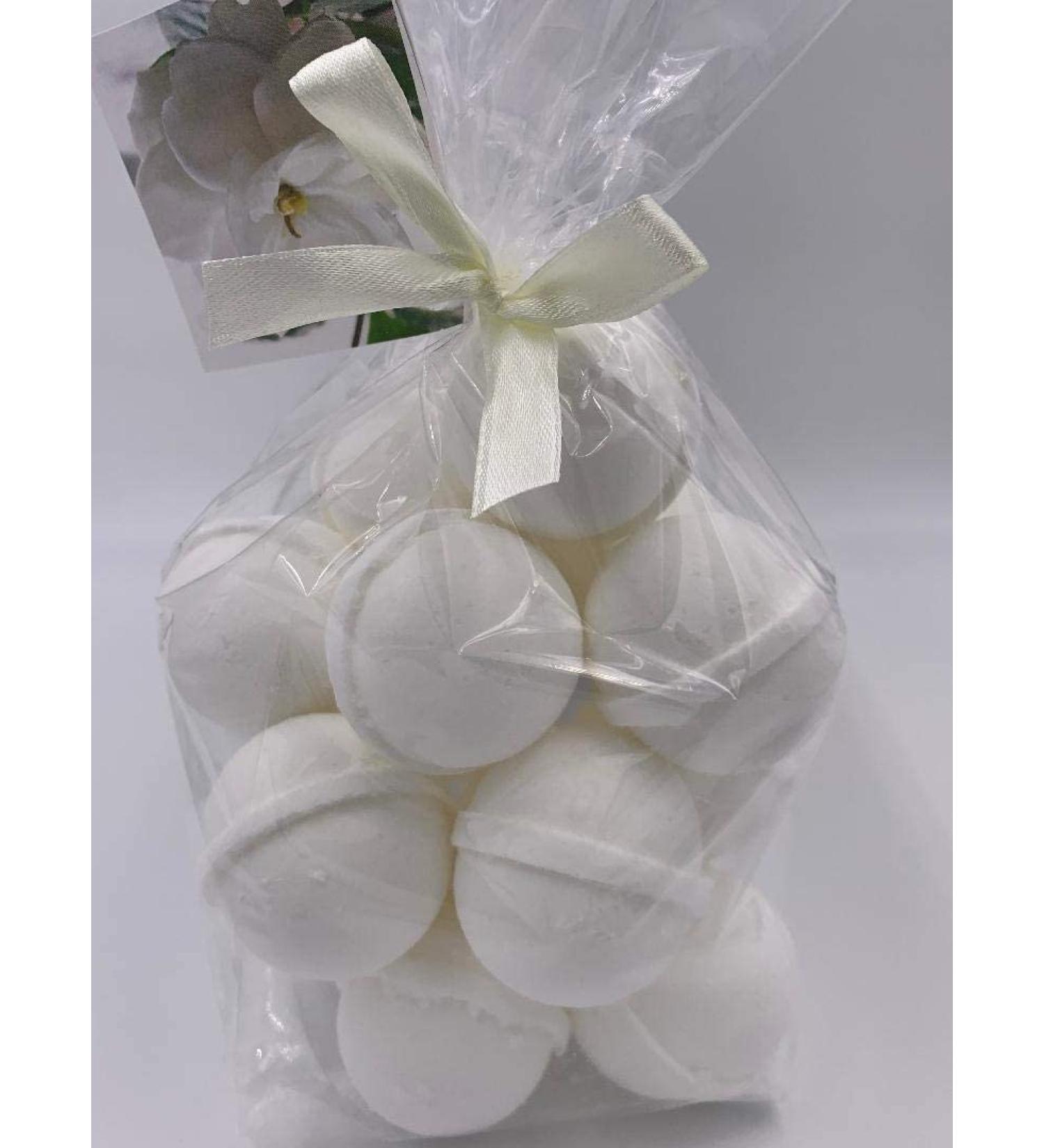 Spa Pure Gardenia Bath Bomb - 14 Shea Butter Bath Fizzies for Ultra Moisturizing (12 Oz) - Ideal for Dry Skin - Buy Online on GoSupps.com