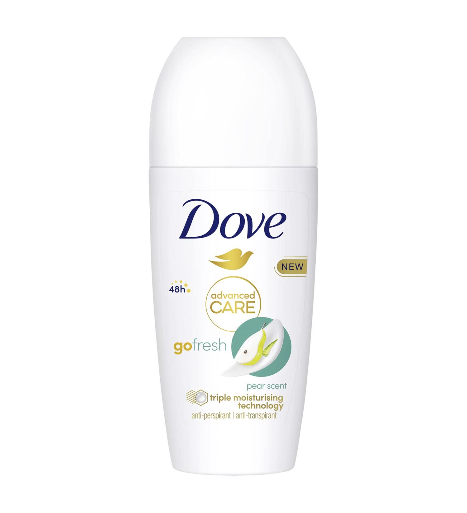 Dove GO FRESH Aloe & Pera Deo Roll-On 50ml - Buy Online on GoSupps.com