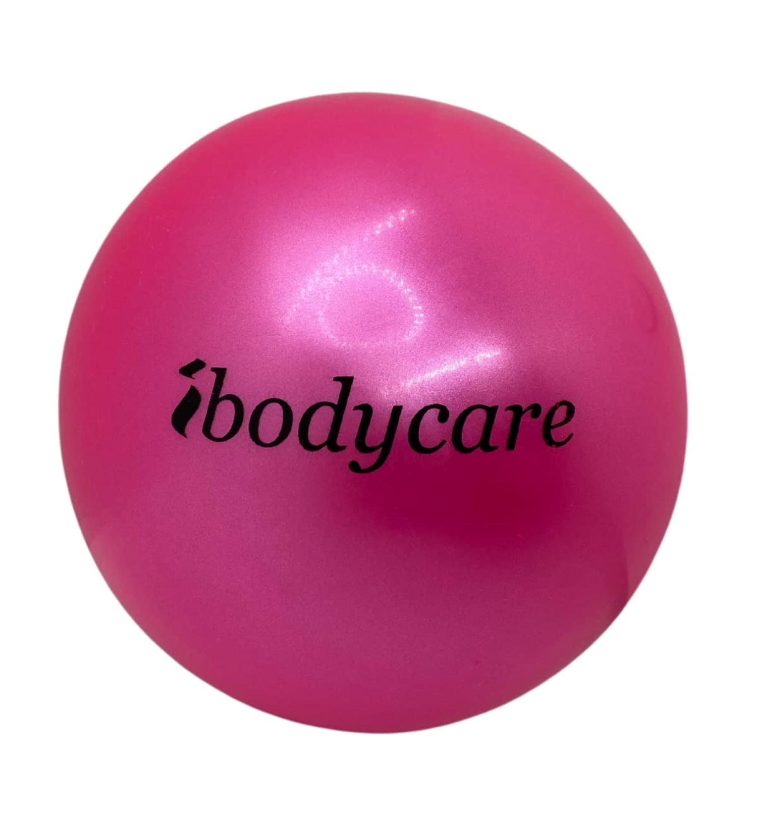 Pilates Mini Ball (10cm): Pink Accessory for AeroPilates, Yoga, Fitness & Strength - Buy Online on GoSupps.com