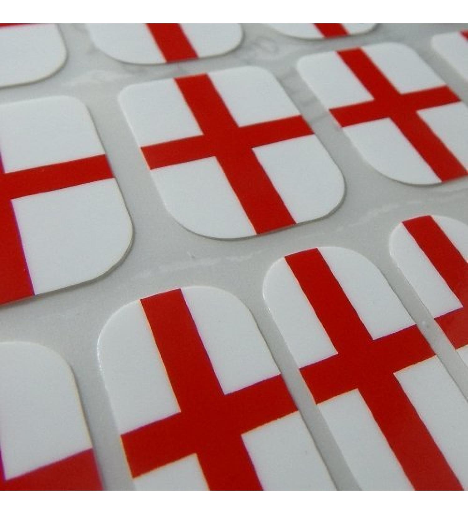 Chix Nails St. George Cross Flag Vinyl Foils Nail Wraps - Perfect for Fingers and Toes - Buy Online on GoSupps.com