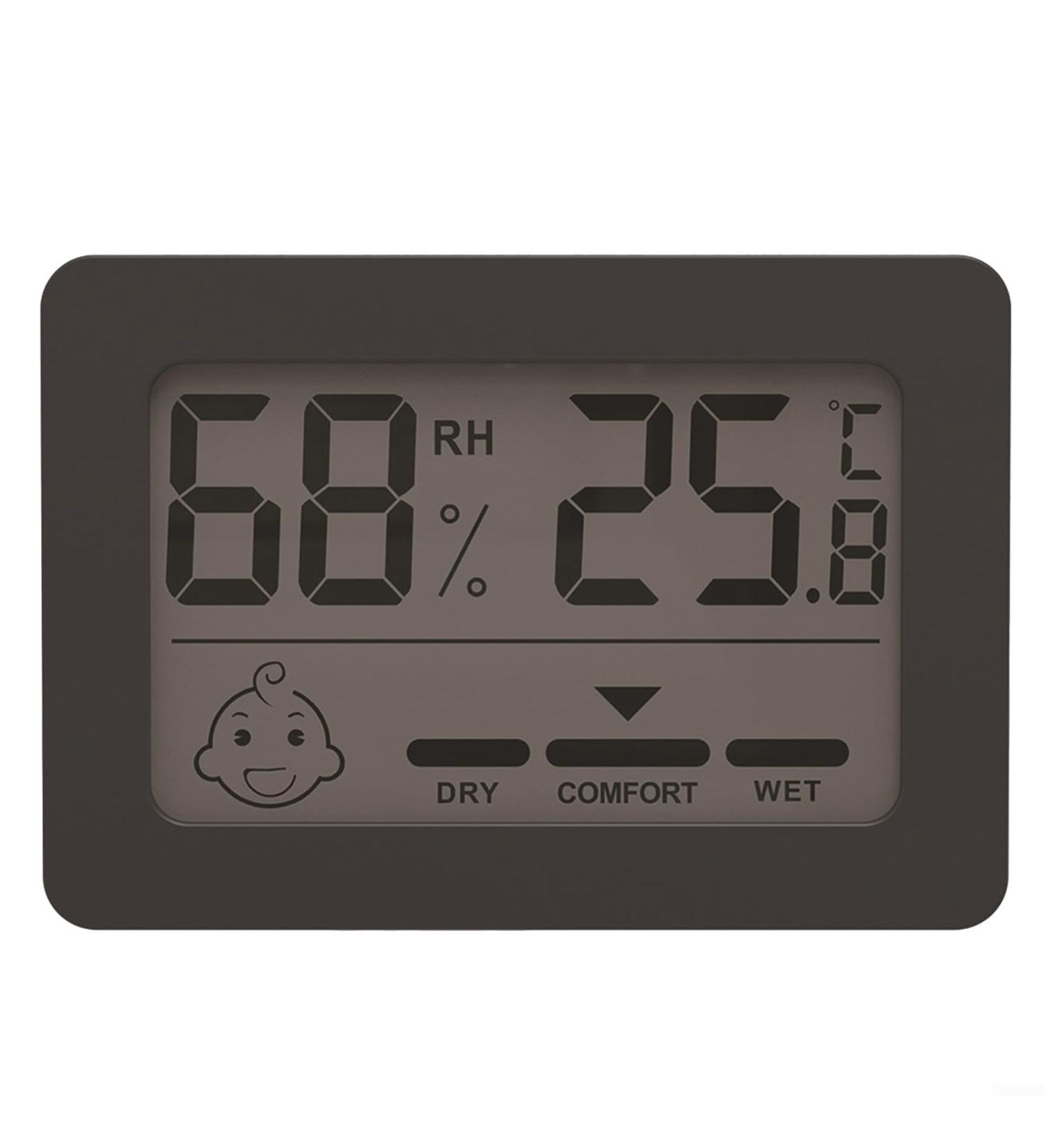 Buy Digital Thermo-Hygrometer | Accurate Temperature & Humidity Meter for Home & Office - International Shipping - Buy Online on GoSupps.com