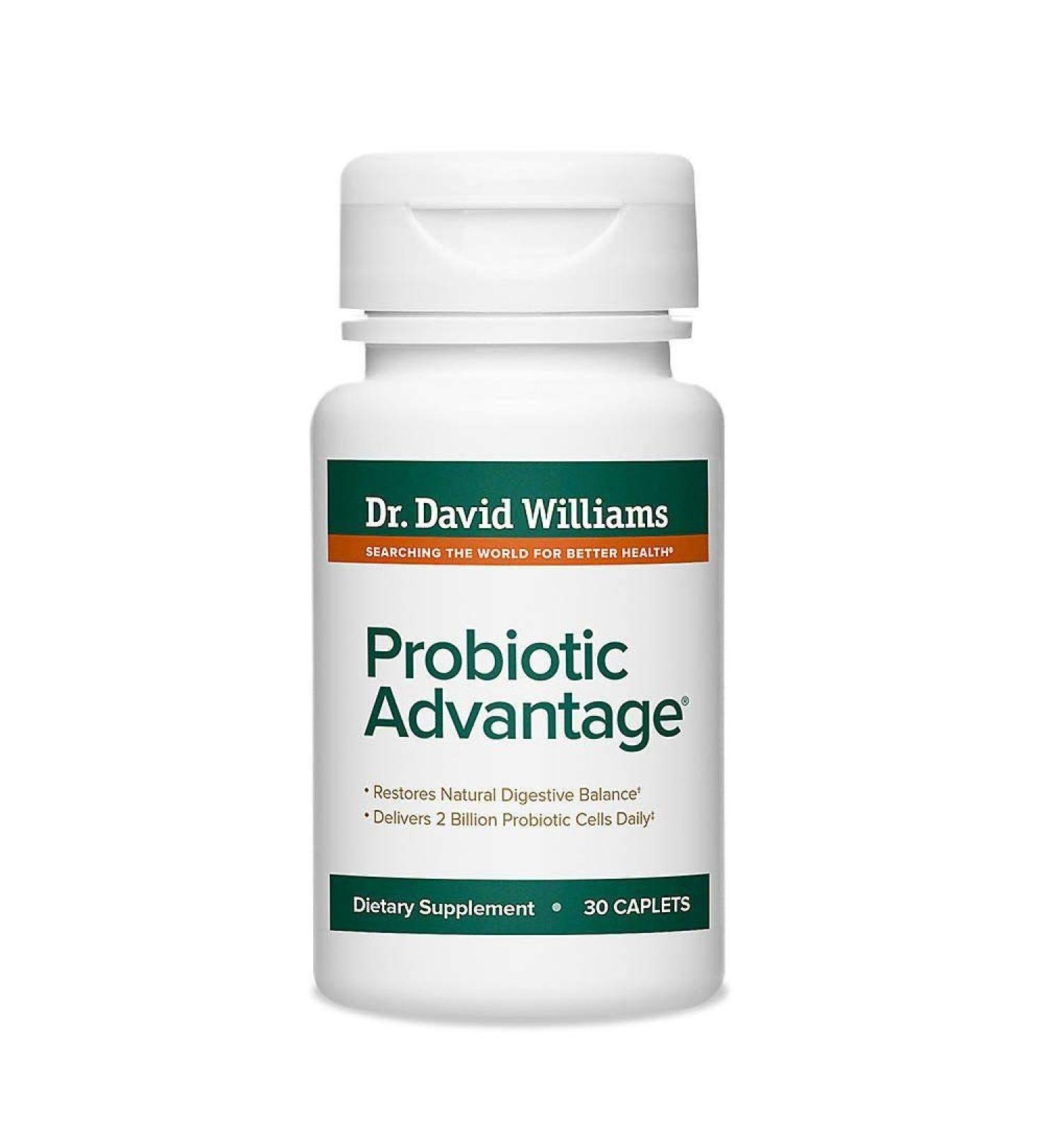 Dr. Williams Probiotic Advantage - 30 Caplets for Gut Health & Digestive Support - Buy Online on GoSupps.com