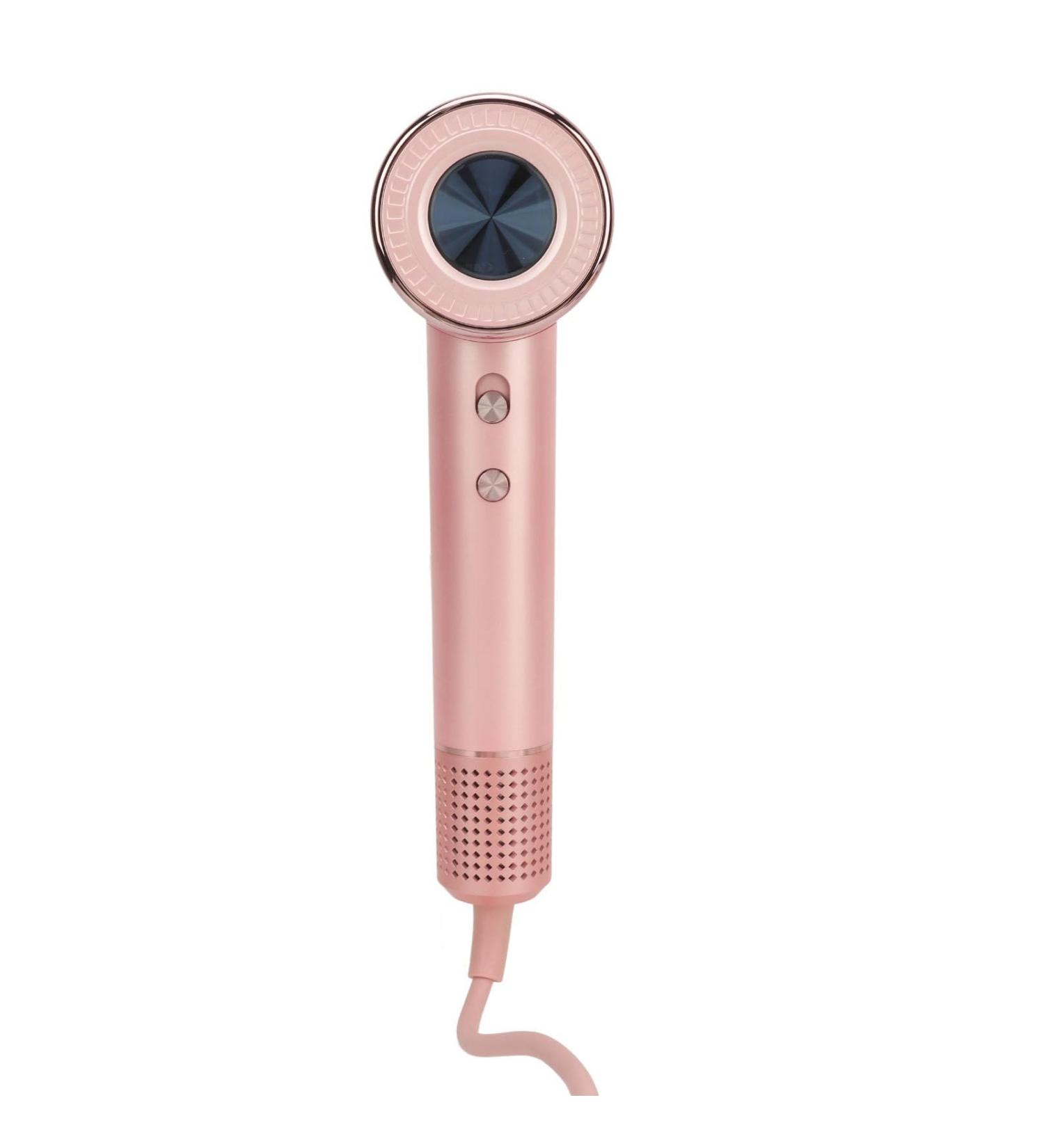 High Speed Hair Dryer 1600W Ionic Hair Dryer 110000RPM Hair Dryer 2 Speed 3 Heat Ionic Blow Dryer Low Noise 5.9ft Cord Length Magnetic Nozzle (US Plug 110V) US Plug 110V Pink - Buy Online on GoSupps.com