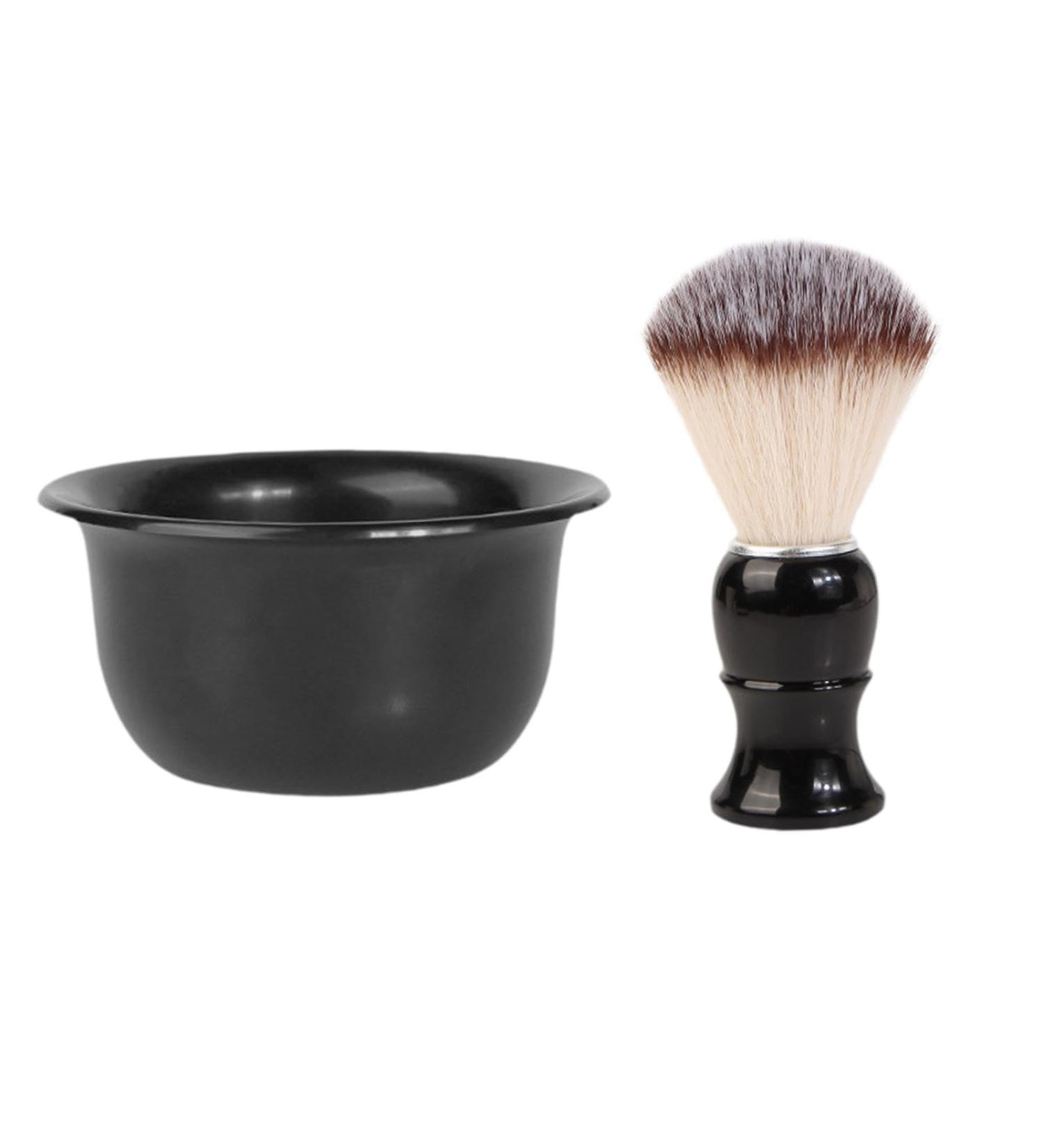 Perfk Razor Brush & Shaving Bowl Set - Perfect for Hairdressers & Men s Grooming | Premium Shaving Accessories - Buy Online on GoSupps.com