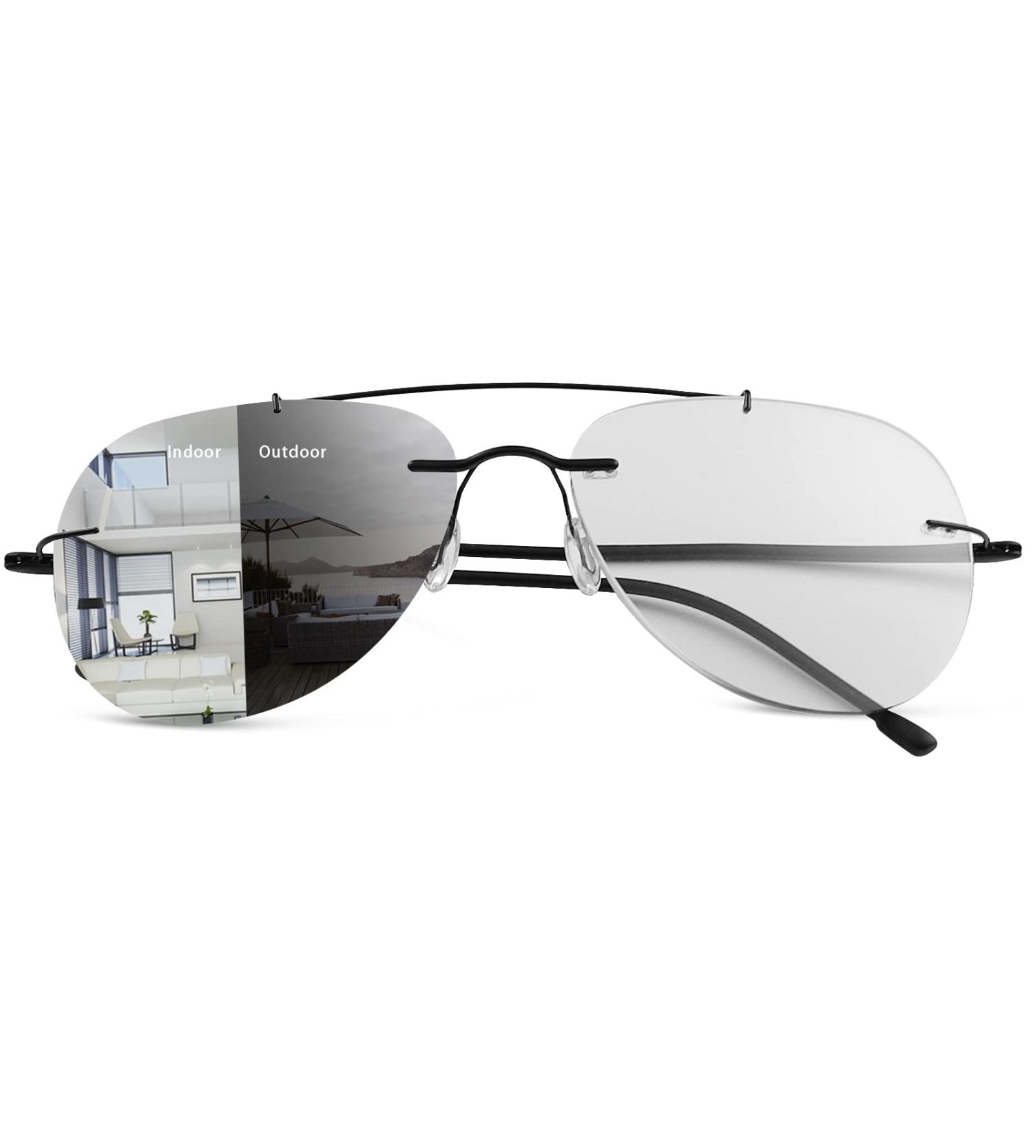 YIMI Photochromic Progressive Multifocal Reading Glasses UV400 - Lightweight Anti Blue Light Eyeglasses for Men & Women (1.5x) - International Shipping Available - Buy Online on GoSupps.com