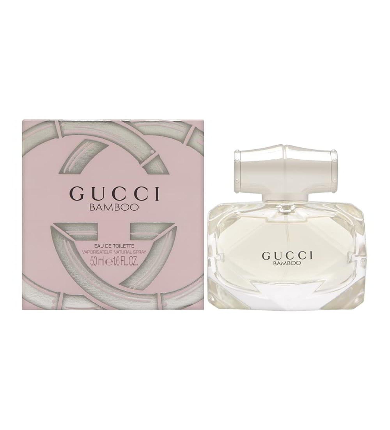 Gucci Bamboo by Gucci for Women 1.6 oz Eau de Toilette Spray Floral Orange Sandalwood Vanilla 1.6 Fl Oz (Pack of 1)
