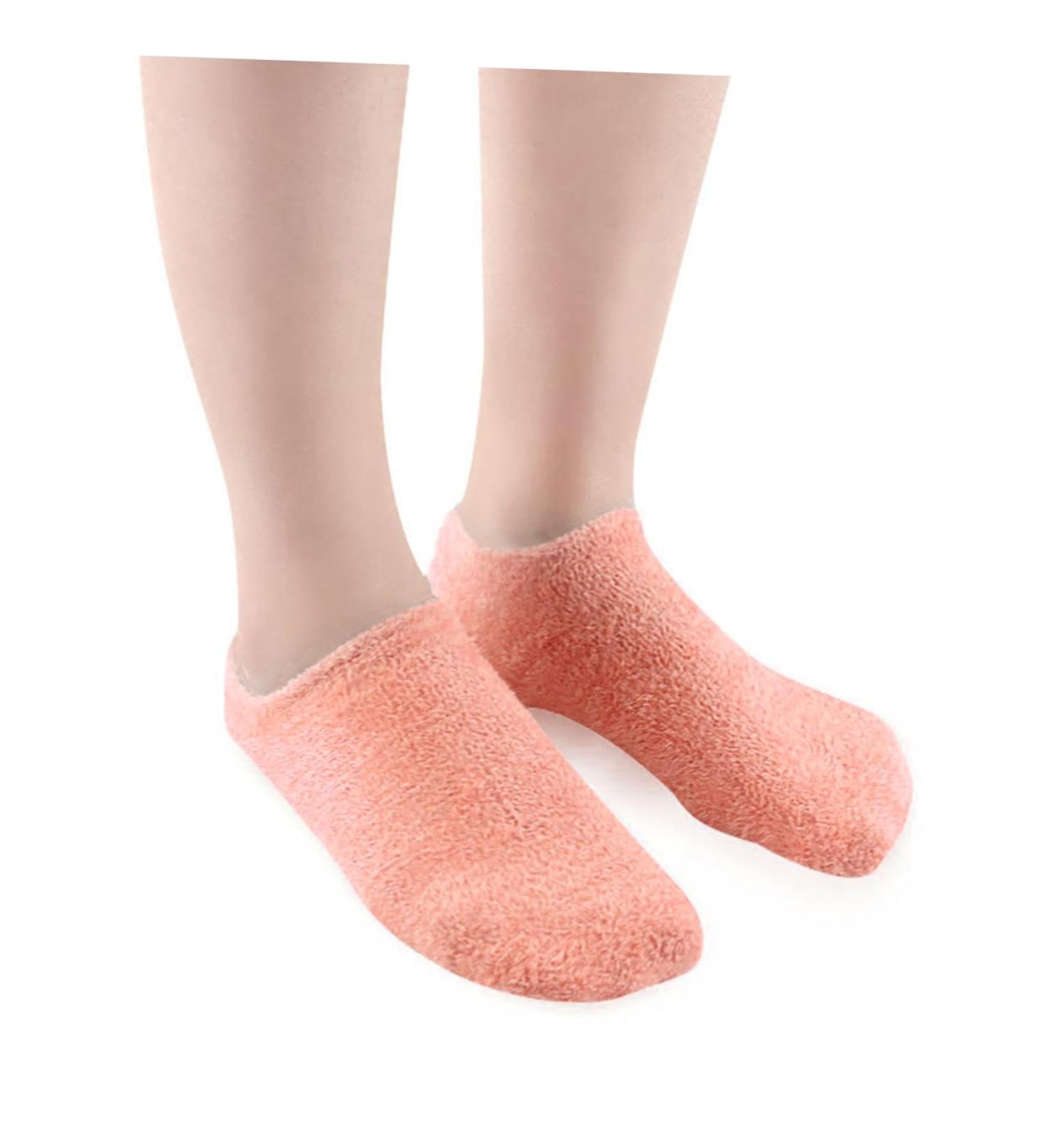 1 Pair Gel Socks Heel Anti-Crack Socks Ankle Socks Heel Socks Moisturizing - Buy Online on GoSupps.com