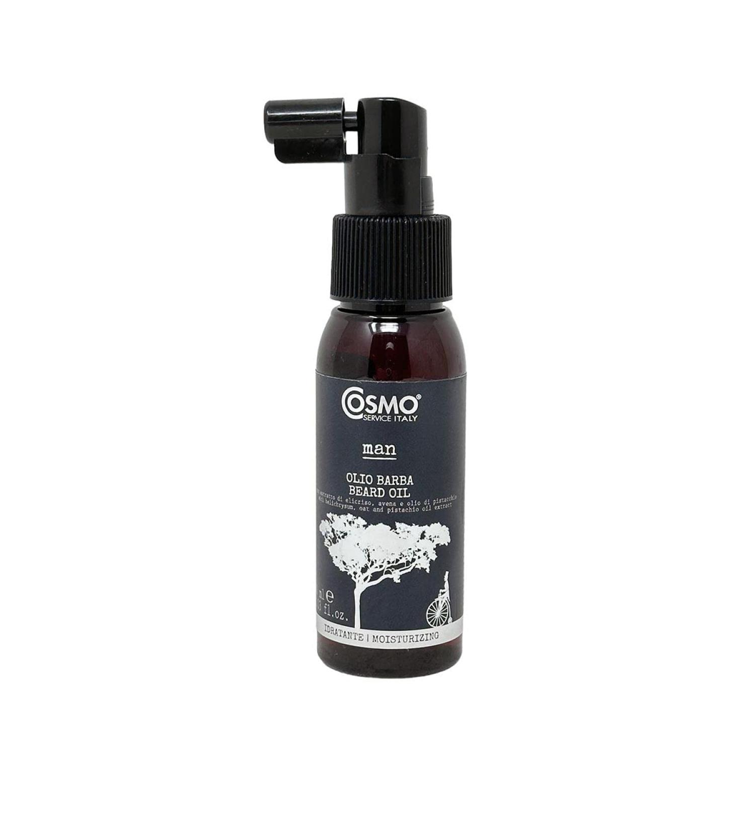 Buy COSMO ORGANIC MAN Beard Oil - Fast-Absorbing Italian Beard Care Oil for All Skin Types | International Shipping Available - Buy Online on GoSupps.com