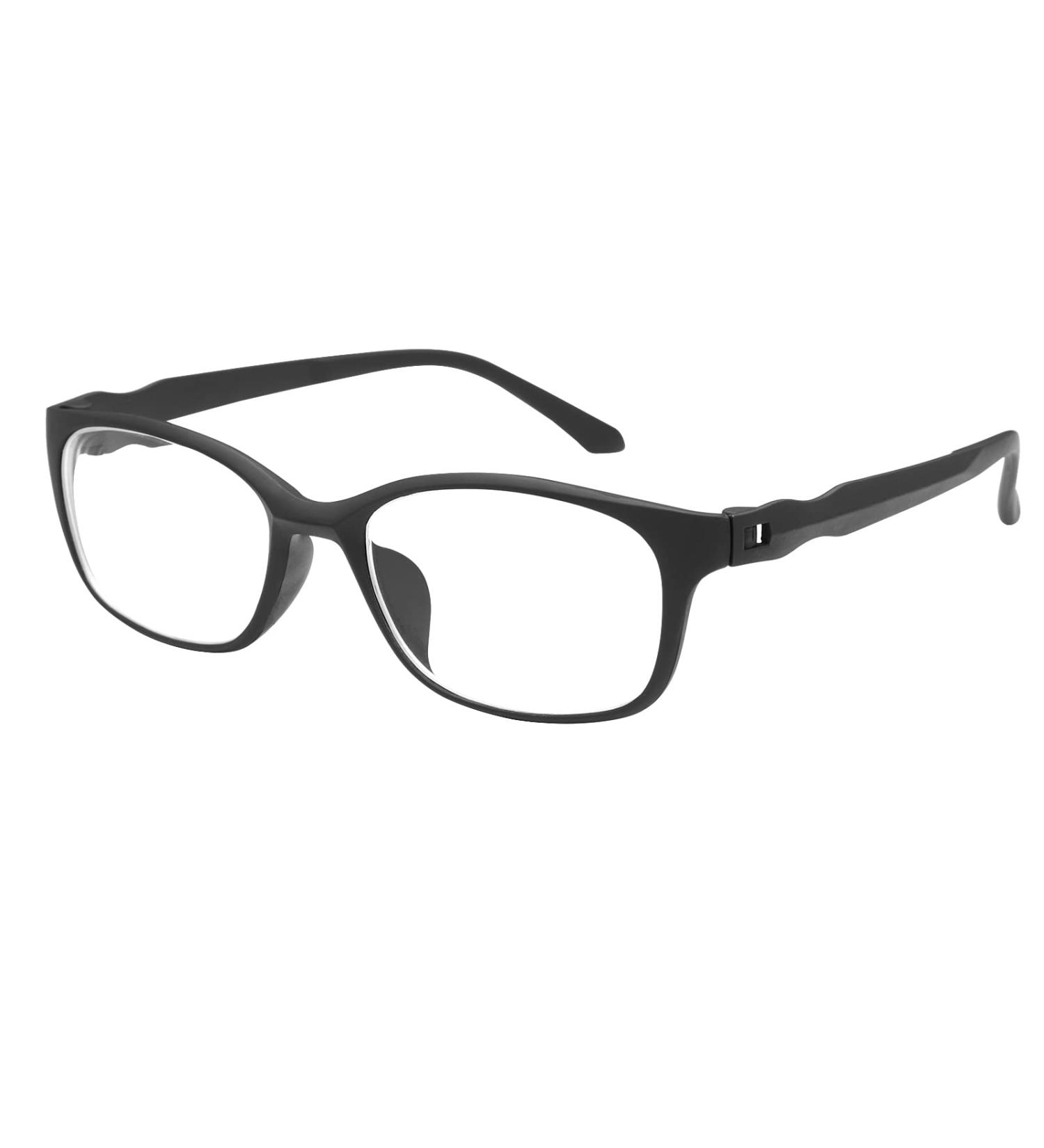 Shop Miryea Retro Myopia Glasses for Men & Women - Anti Blue Light Short-Sighted Gauges - Stylish Black Glasses - 1.0x - Buy Online on GoSupps.com