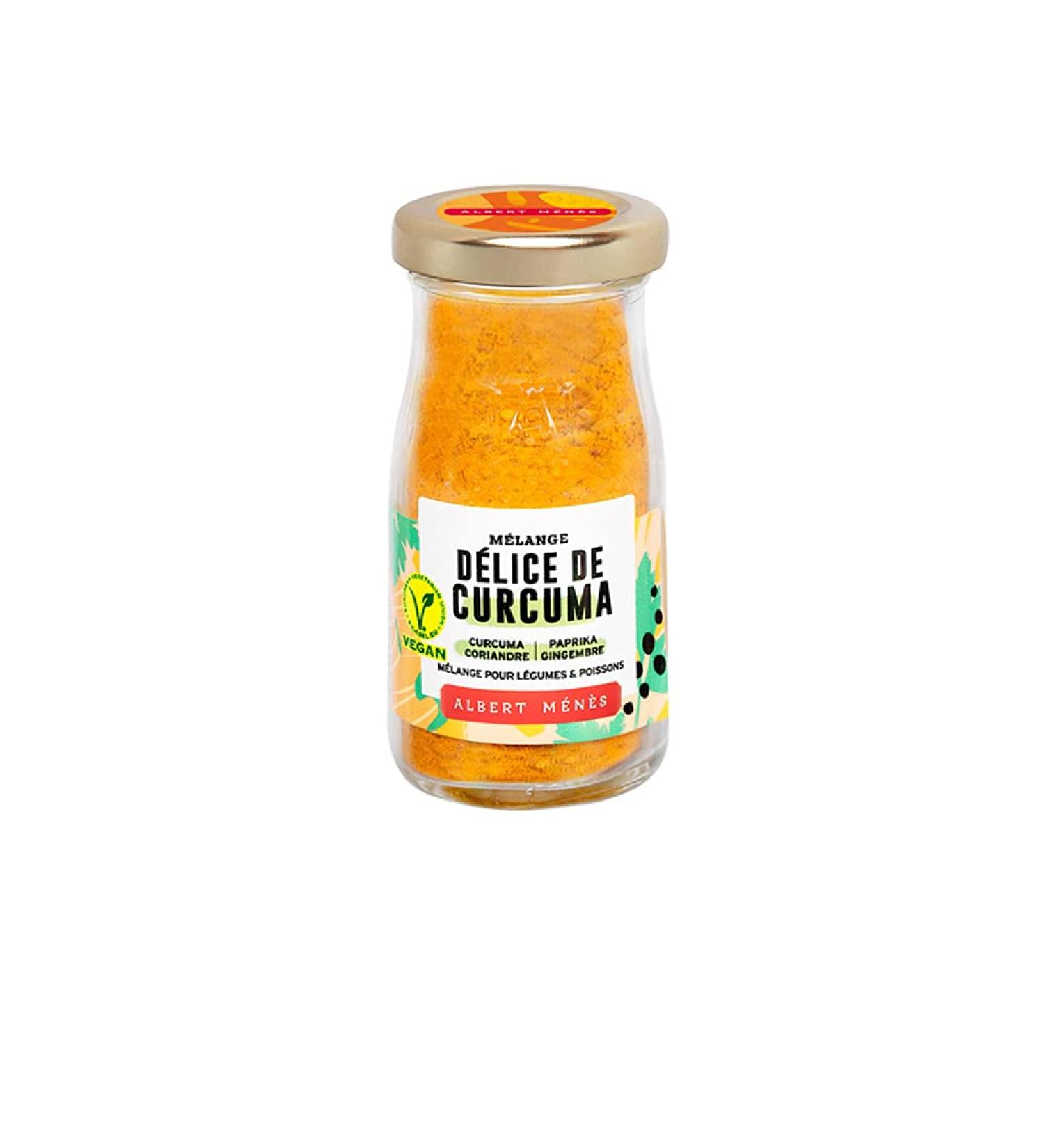 Turmeric Delight - Spice Mix - Exclusive Recipe - Ideal for Curry and Home Preparations - Packaged in France - Aromatic Spice - Buy Online on GoSupps.com