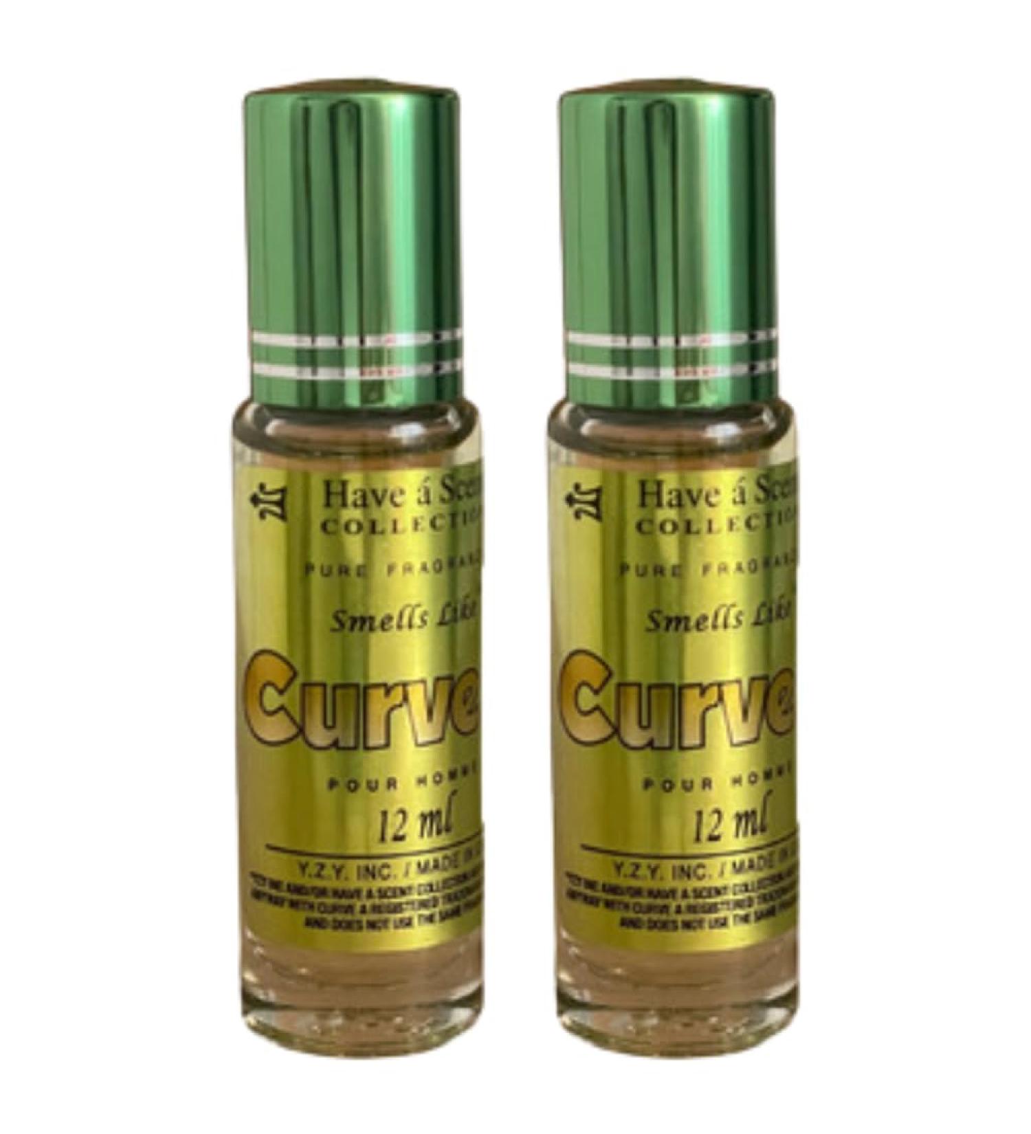 Smell like Curve Pour Homme Roll On Oil 12ml (Pack of 2)