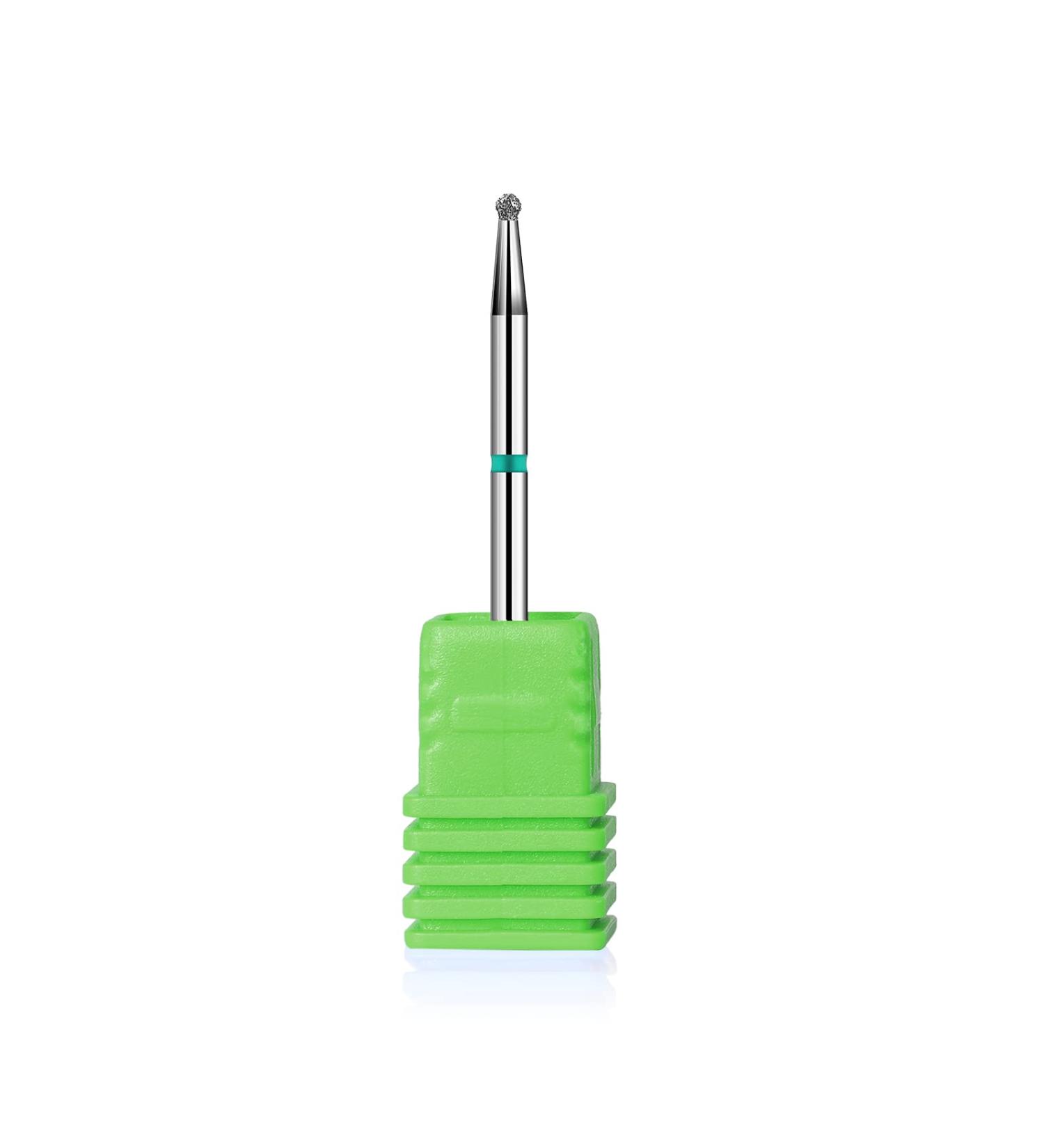 BNG Cuticle Bit Nail Drill - Professional Diamond Cuticle Cleaner Replacement Burr for Electric Efile Nails - Manicure Nail Art Polishing Tool in Silver (1 Pcs) - Buy Online on GoSupps.com