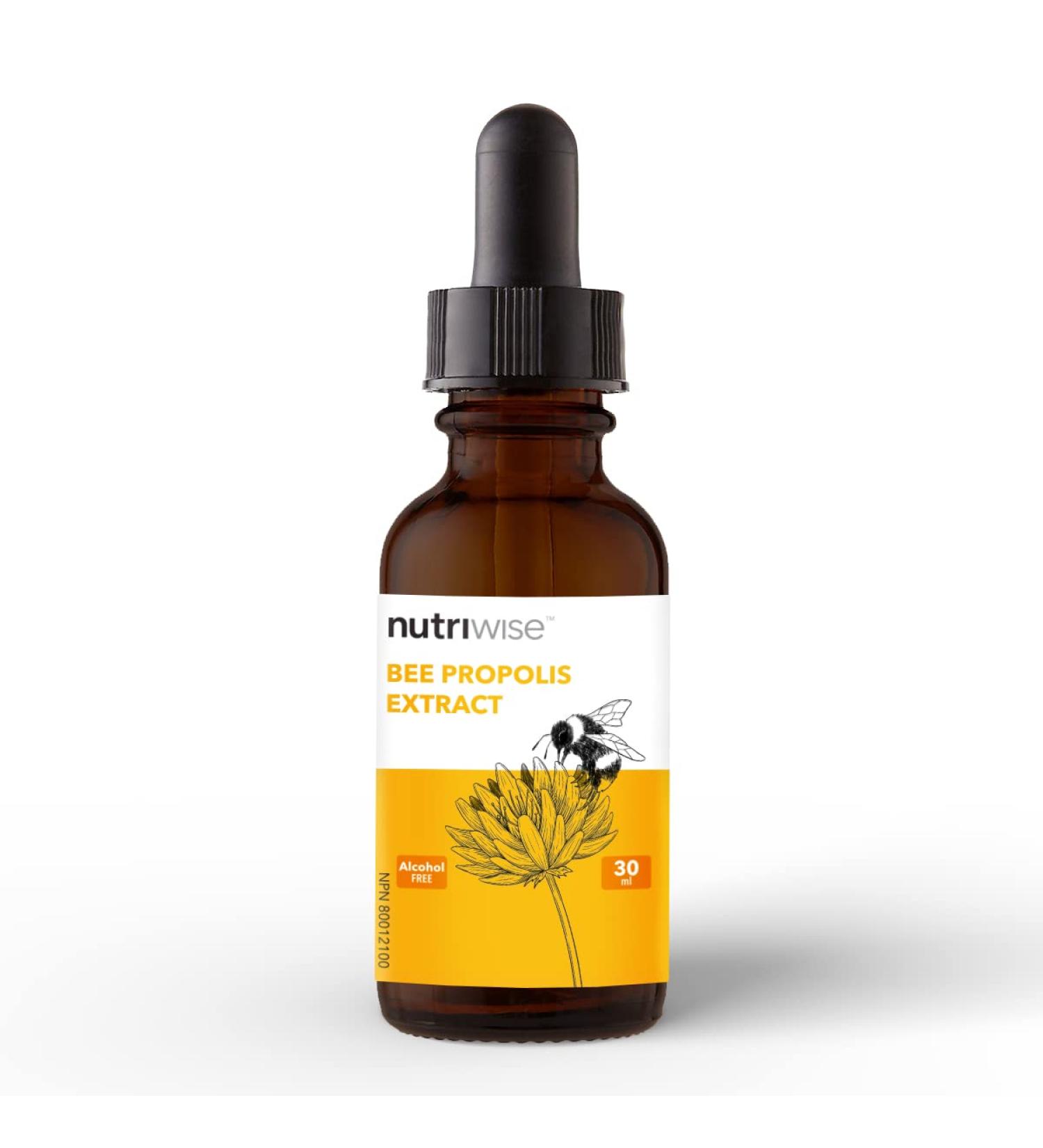 Nutriwise Bee Propolis Alcohol Free Immune Support Sore Throat Relief - Buy Online on GoSupps.com
