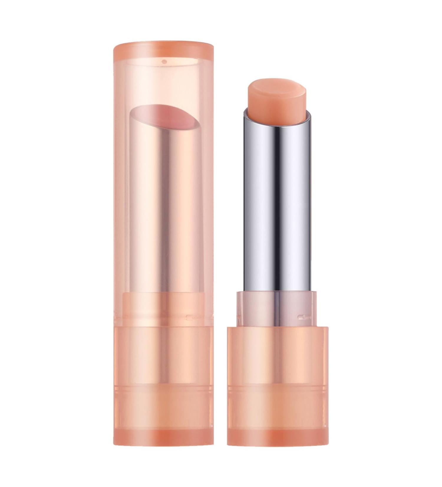 Color Changing Lip Balm for Women Daily Moisturizing Care and Hydrating Lip Protector for Work & Holiday Makeup Orange One Size One Size Orange