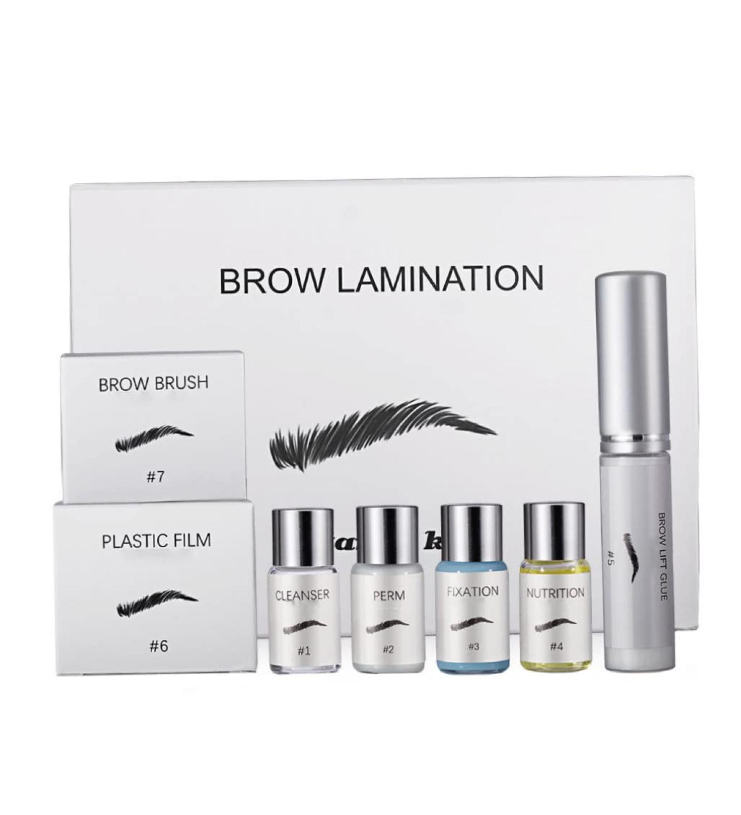 Kit de stratification de sourcils kit professionnel stratification sourcils 3D pour un effet longue dur e 45 60 jours permanente naturels et tendance avec des outils comple - Buy Online on GoSupps.com