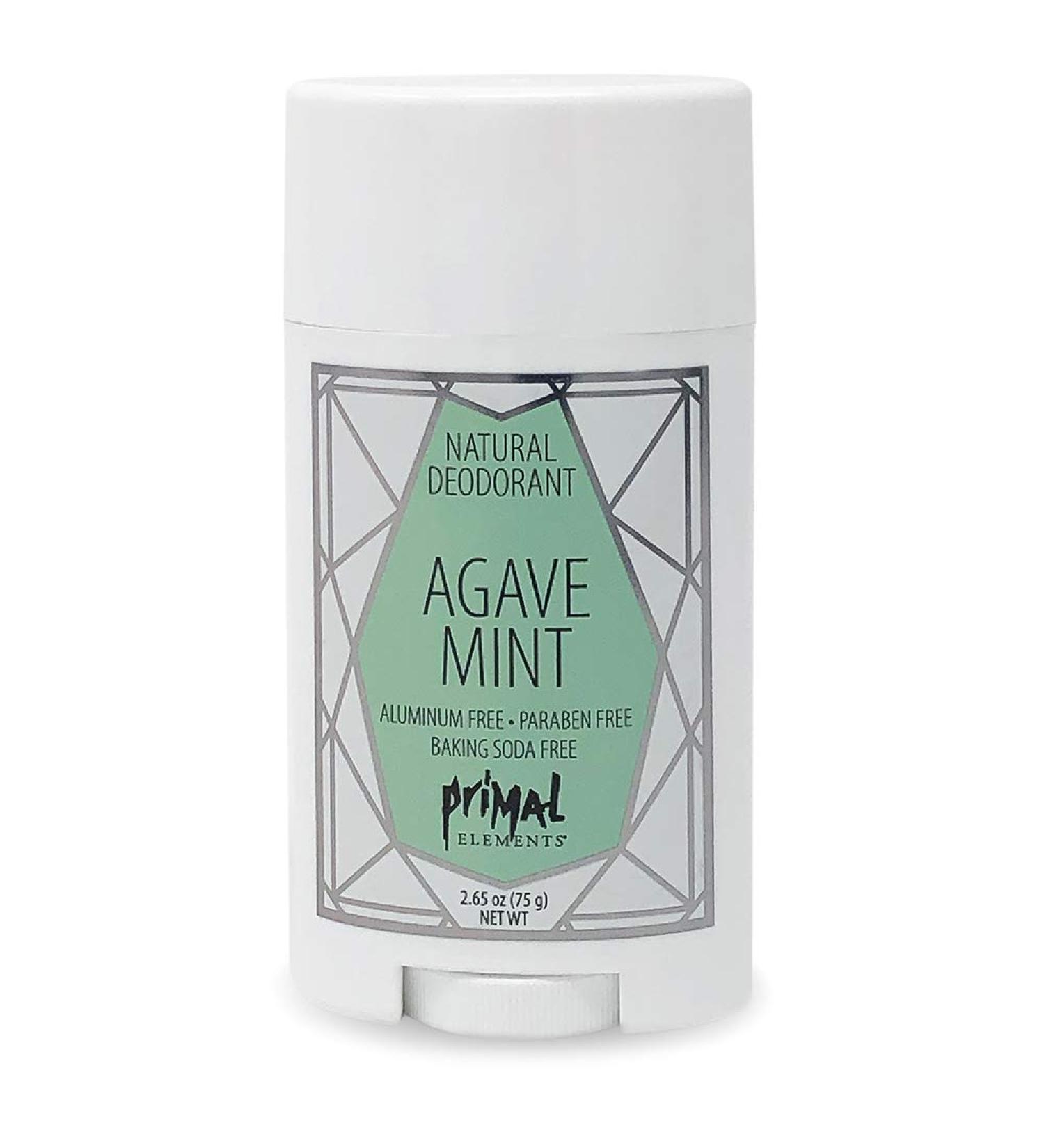 Primal Elements Agave Mint Natural Deodorant 2.65 Ounce