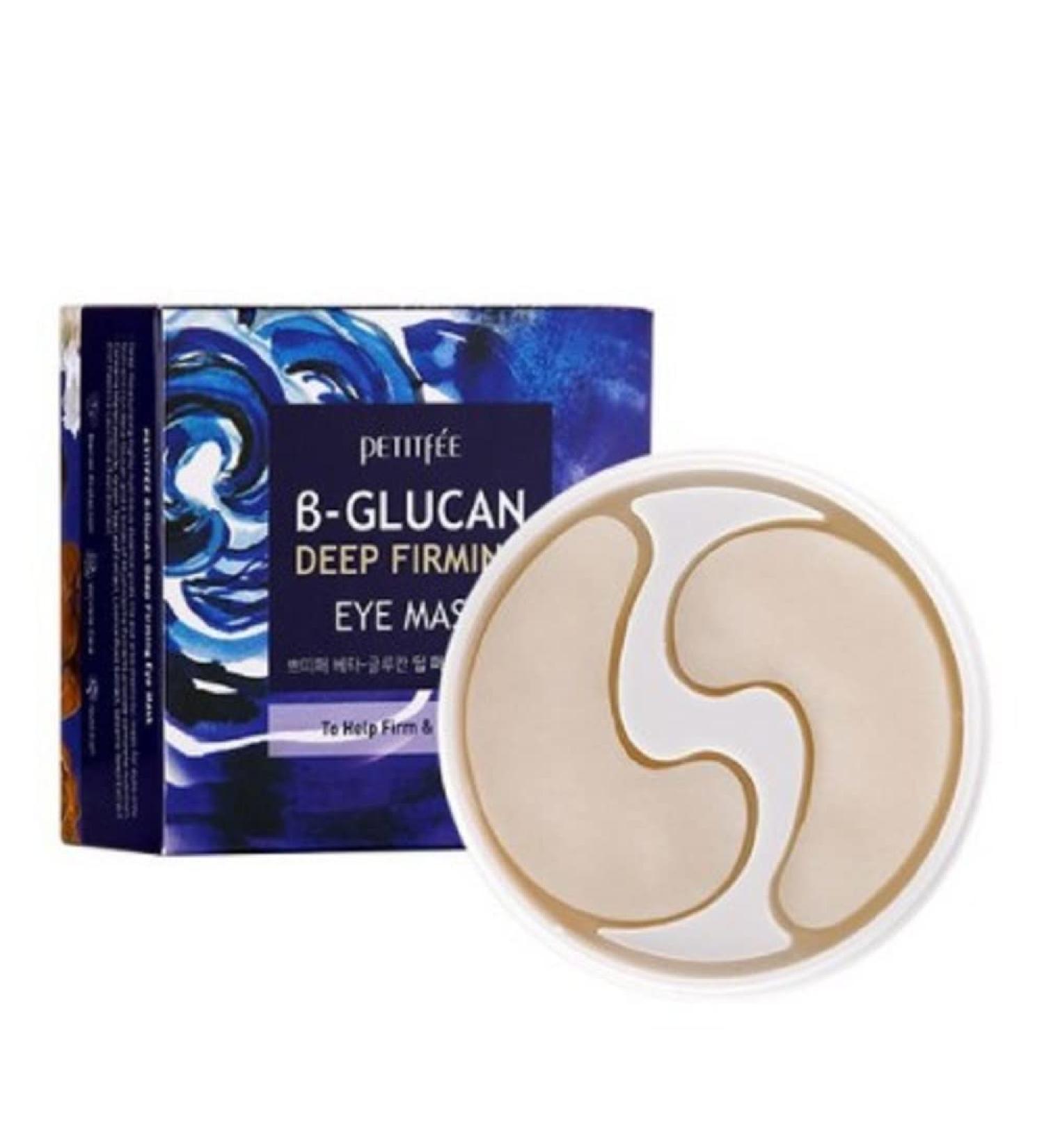 Petitfee Beta Glucan Deep Firming Eye Mask - Hydrating & Anti-Aging Solution - Buy Online on GoSupps.com